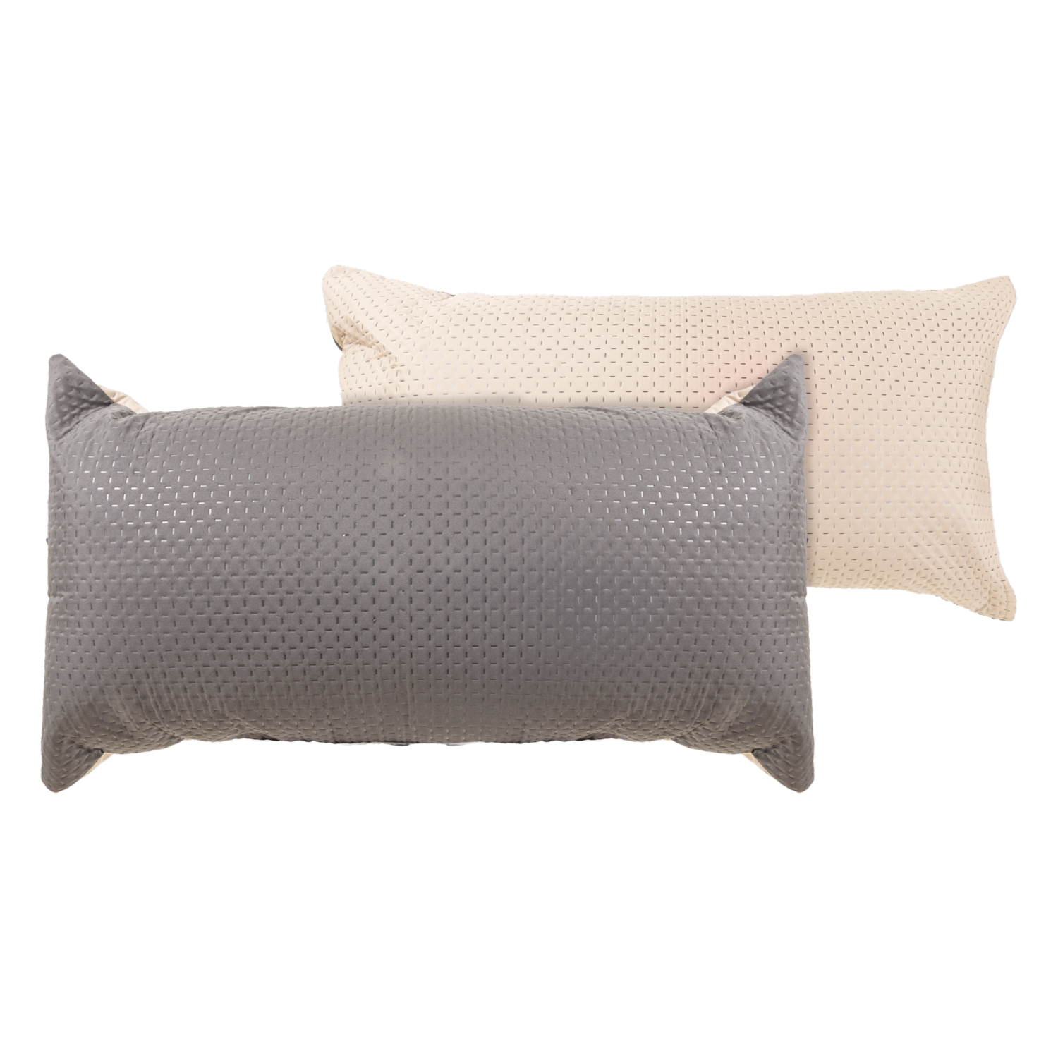 Cubrecama Ultrasonido Beige Con Gris MODERTEX