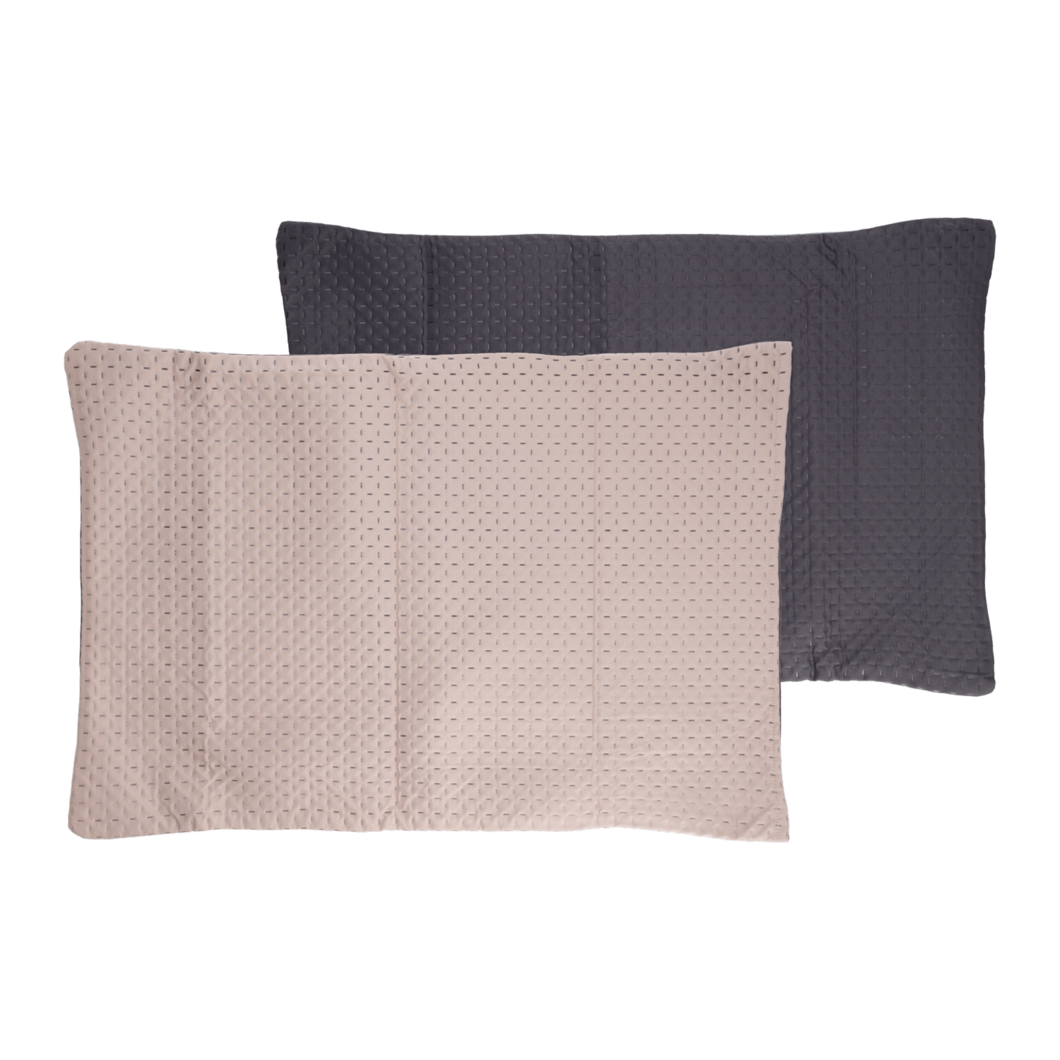 Cubrecama Ultrasonido Rosa Con Gris MODERTEX