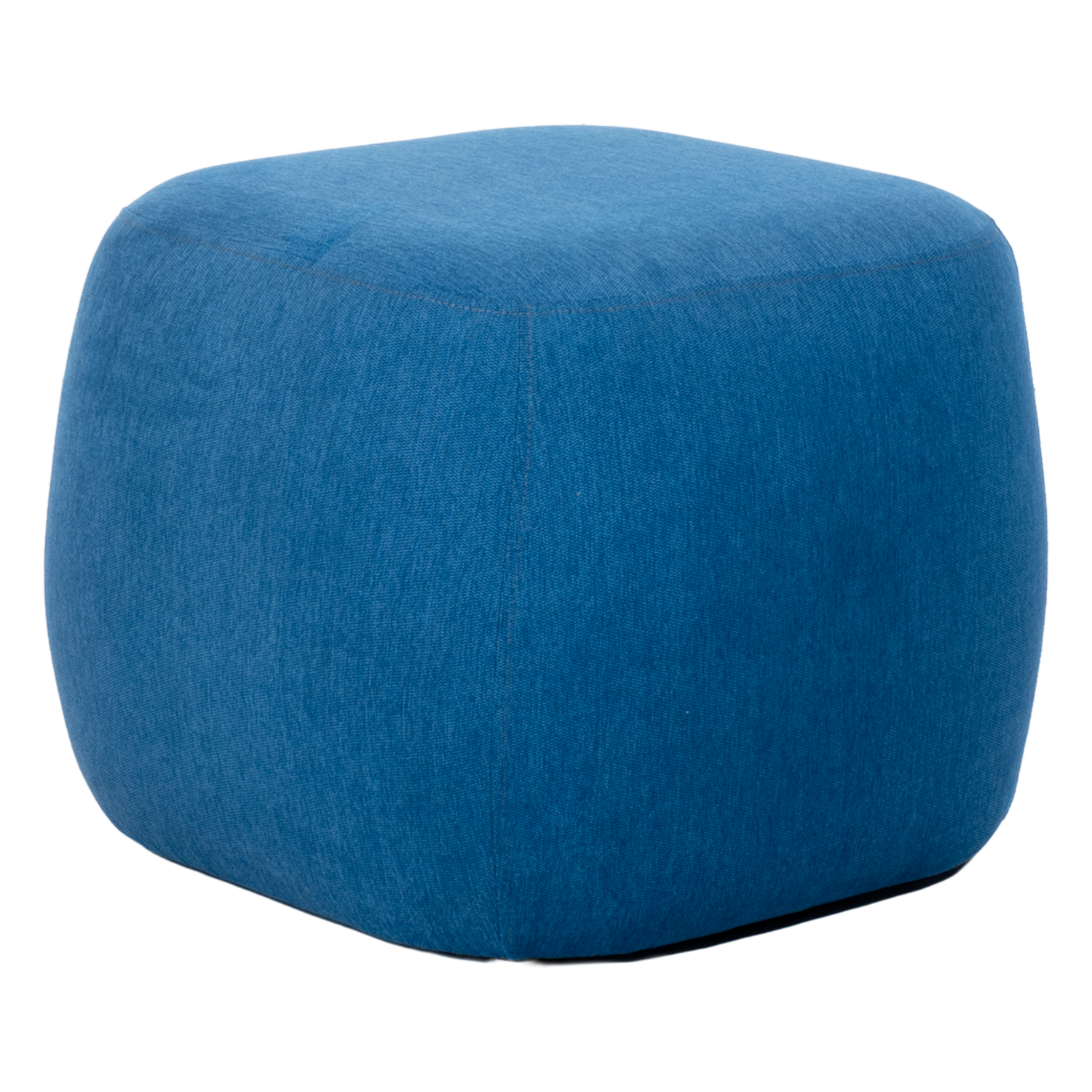 Puff California Azul Marino VITEFAMA Madera Y Textil