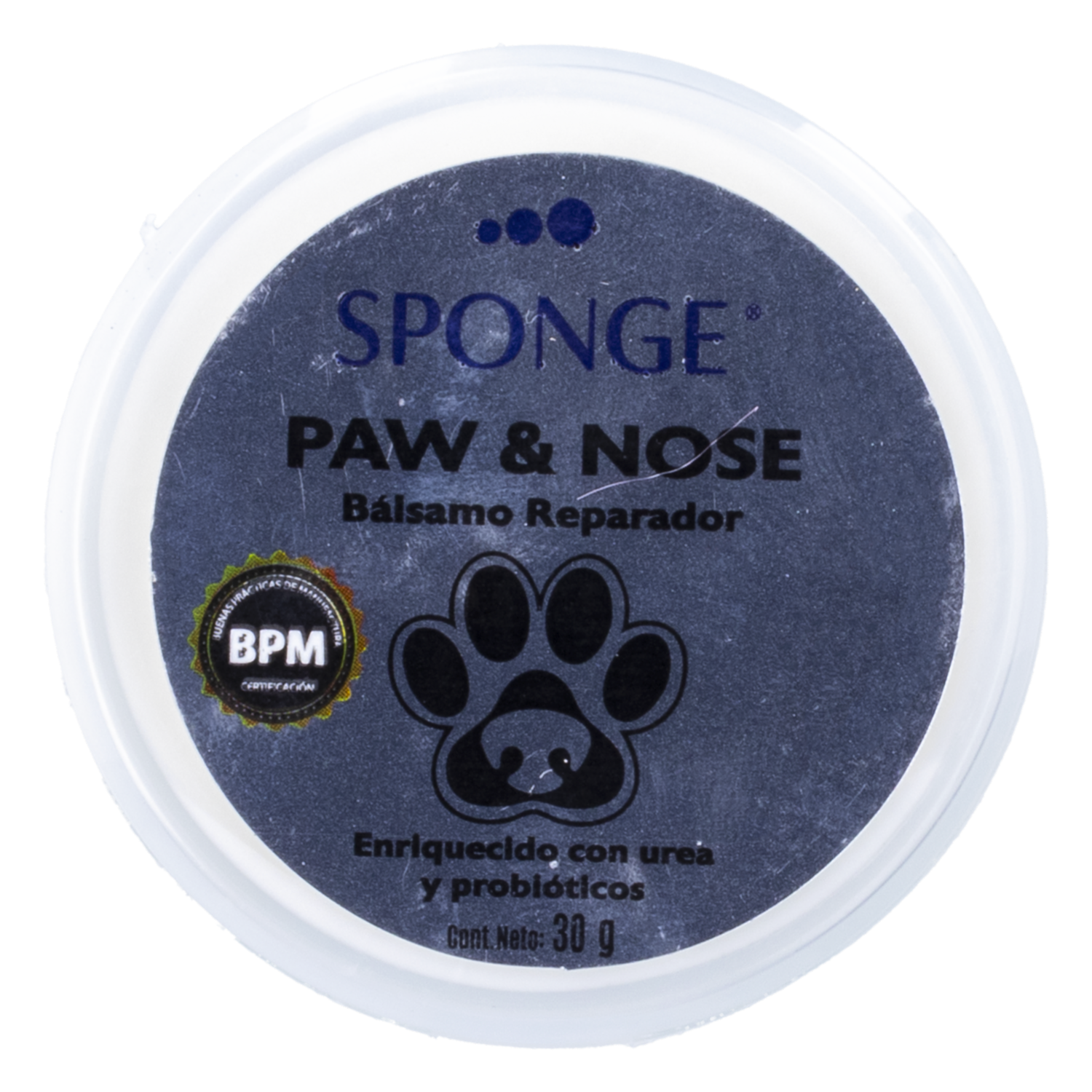 Balsamo Reparador Para Patas Y Nariz SPONGE 30G