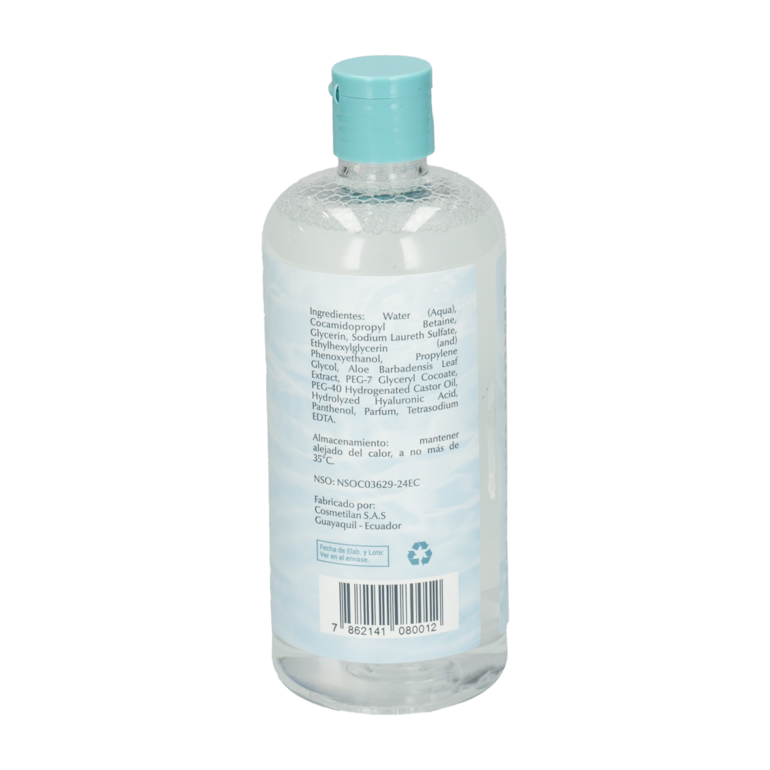 Agua Micelar Facial MITU 400 Ml - Megamaxi