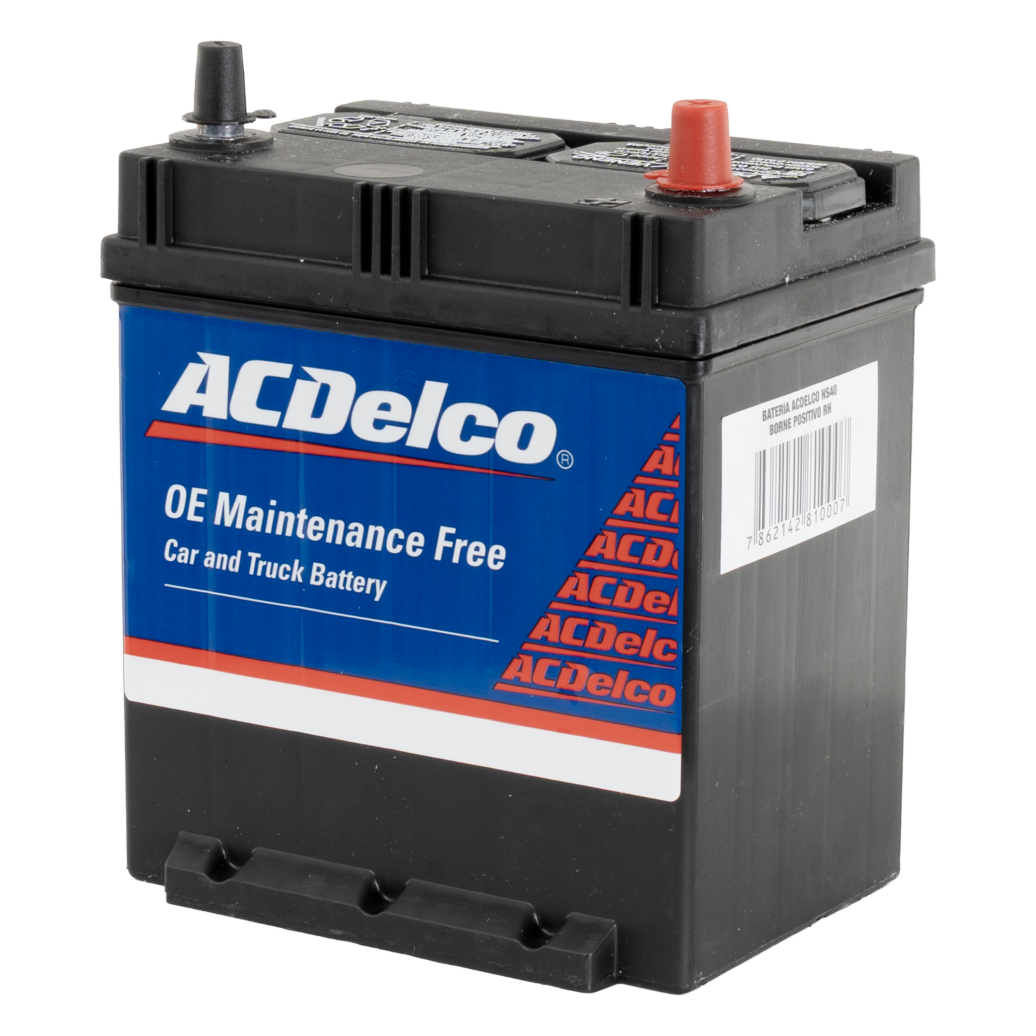 Batería De Auto Borne Positivo Derecho AC DELCO NS40