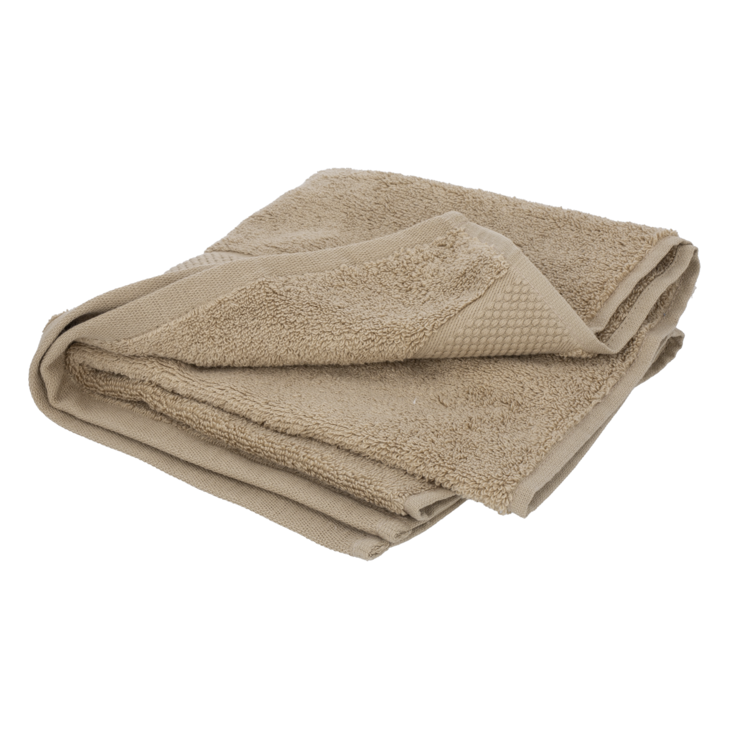Toalla De Cara Montserrat Extra Soft 500G Khaki BUDDEMEYER 50X30 Cm