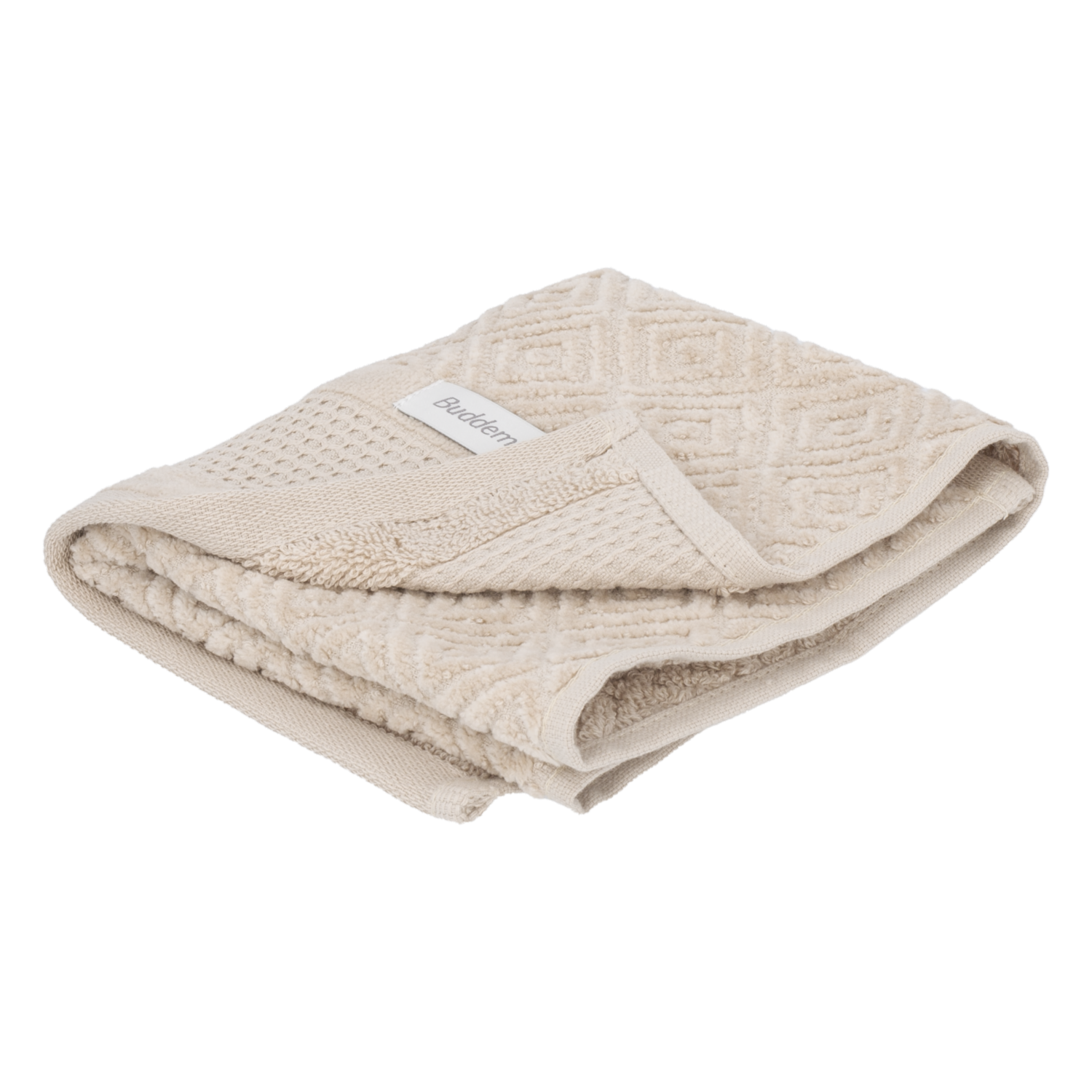 Toalla De Cara Kyoto 430G Beige BUDDEMEYER 50X30 Cm
