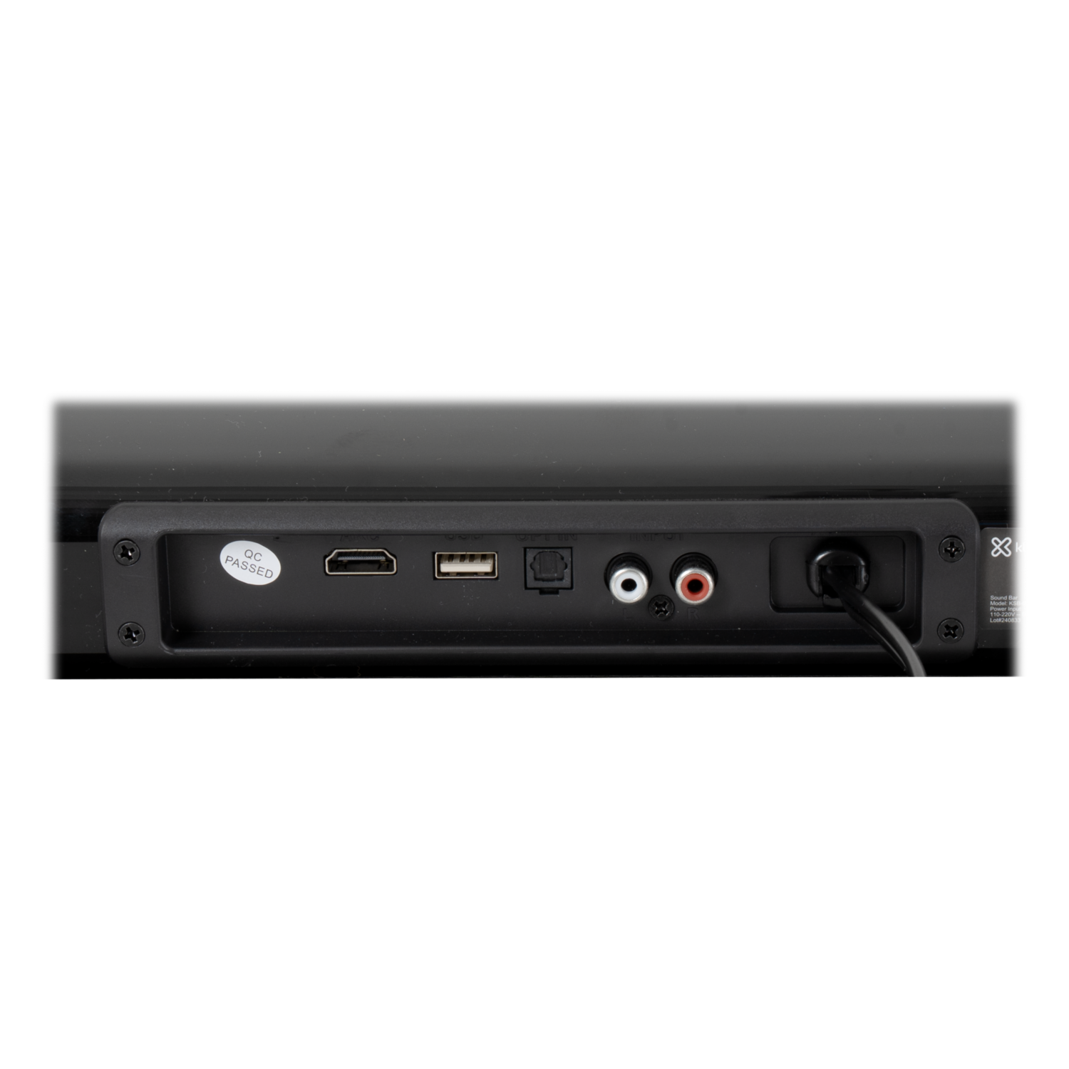 Barra De Sonido Tunebar KBS-00A 2.0 KLIPXTREME 60 W