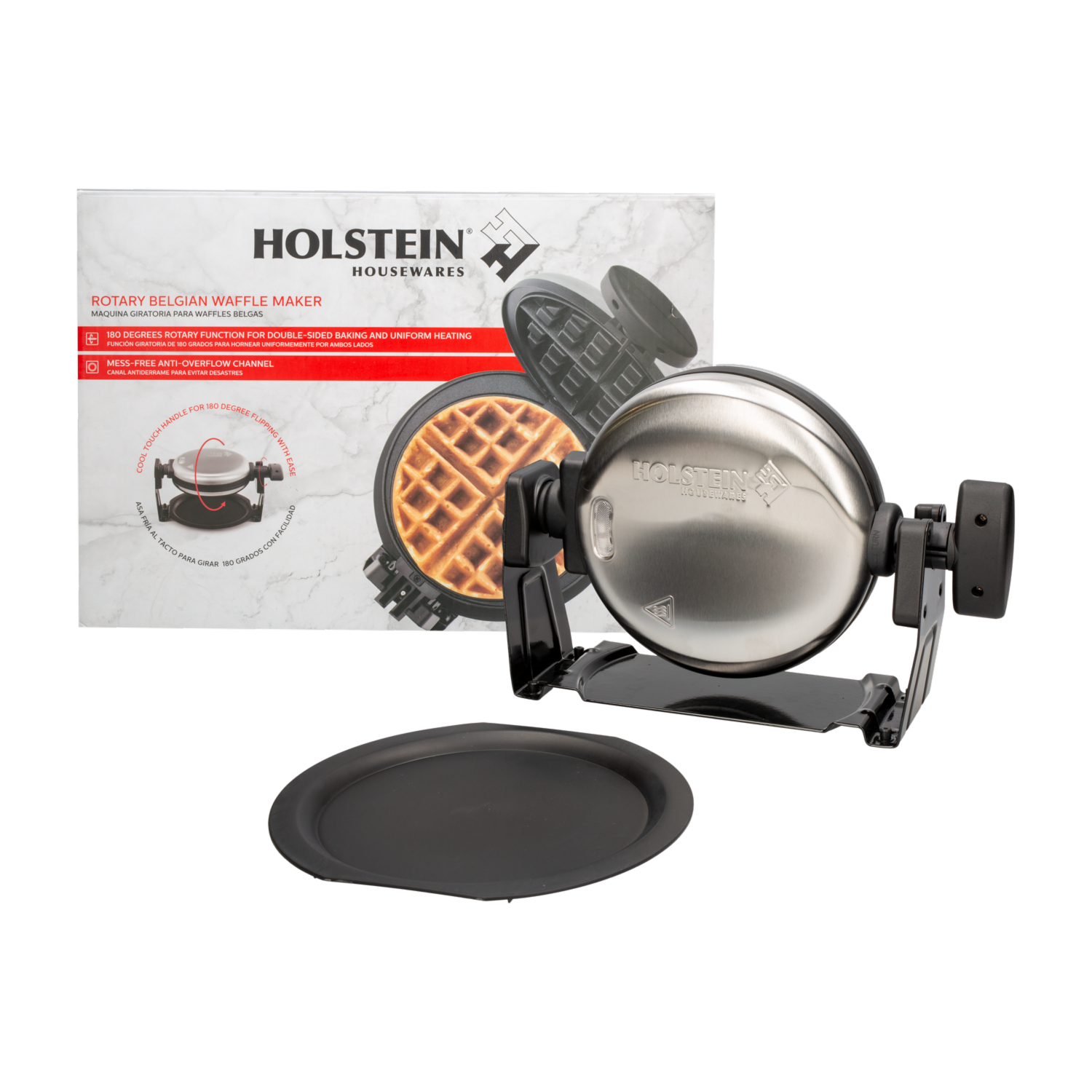Waflera Rotadora 7″ Modelo Hh-09114005ss HOLSTEIN 1000 Watts