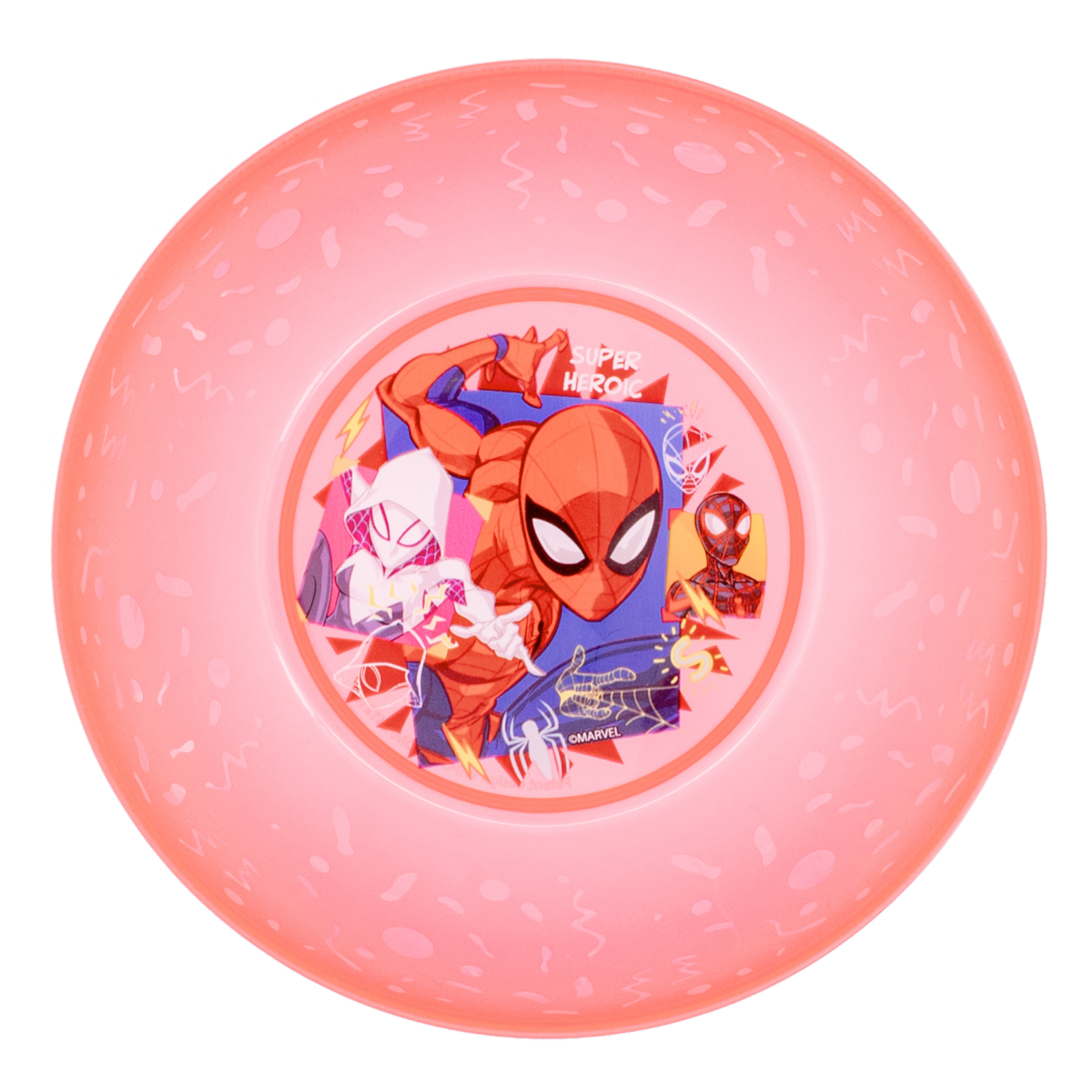 Bowl Diseño Party Spiderman Set MARVEL X 4 Uds