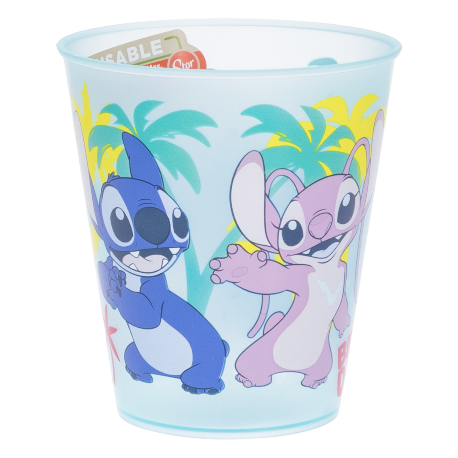 Vaso Infantil Apto Para Microondas Party Stitch STOR 1 Pieza