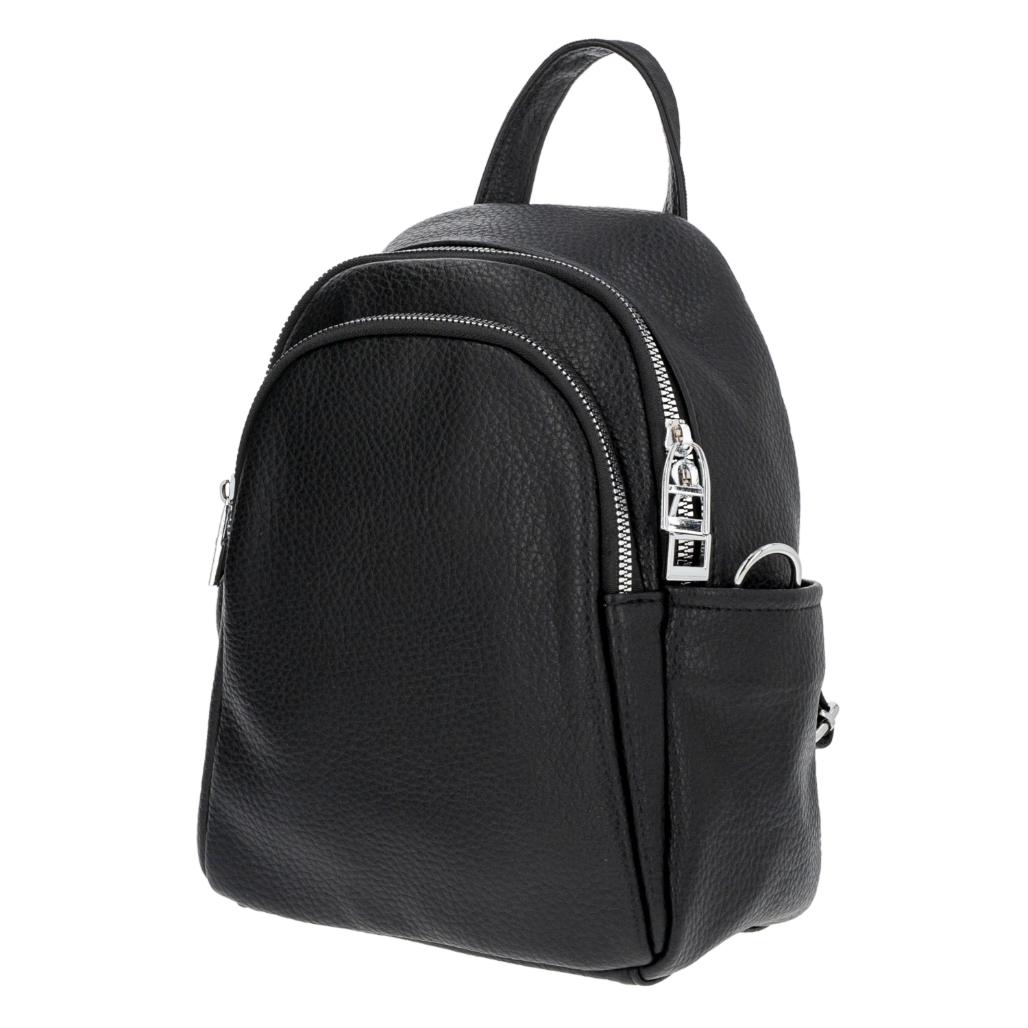 Cartera Mochila Pequeña Lisa De Cuerina TREND & STYLE Talla Pequeño