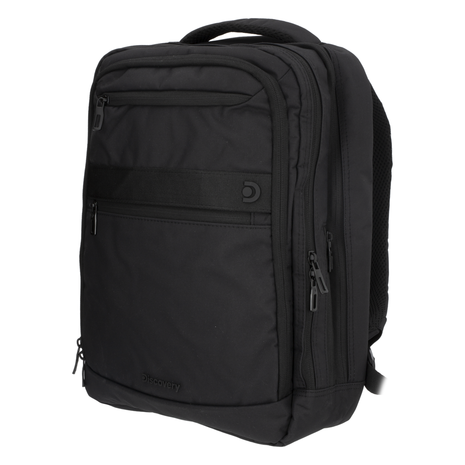 Mochila Viajera Negra 2 Comp DISCOVERY 1 Pieza