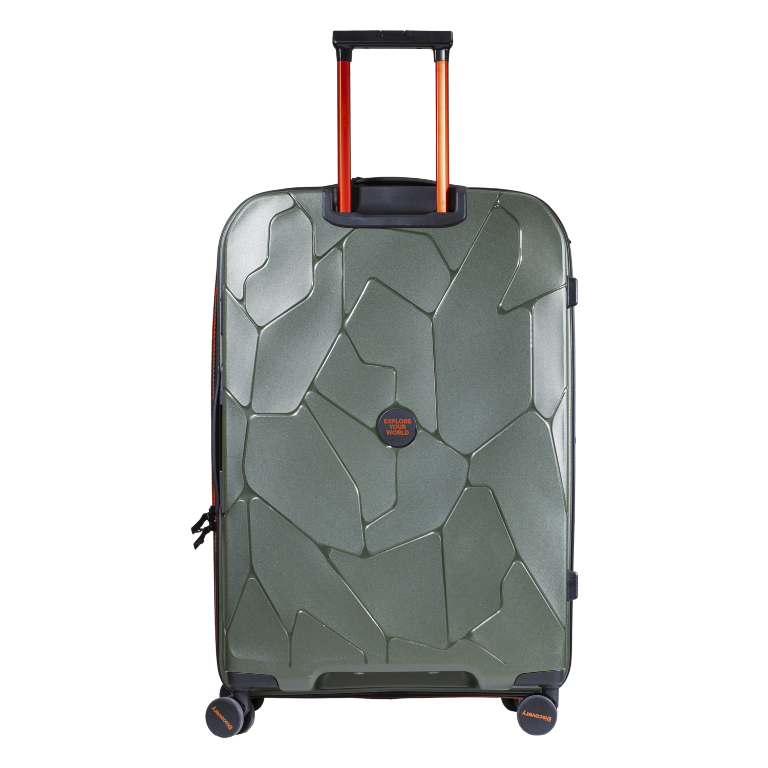 Maleta De Viaje Dura Diseño Herik Verde DISCOVERY 71 Cm
