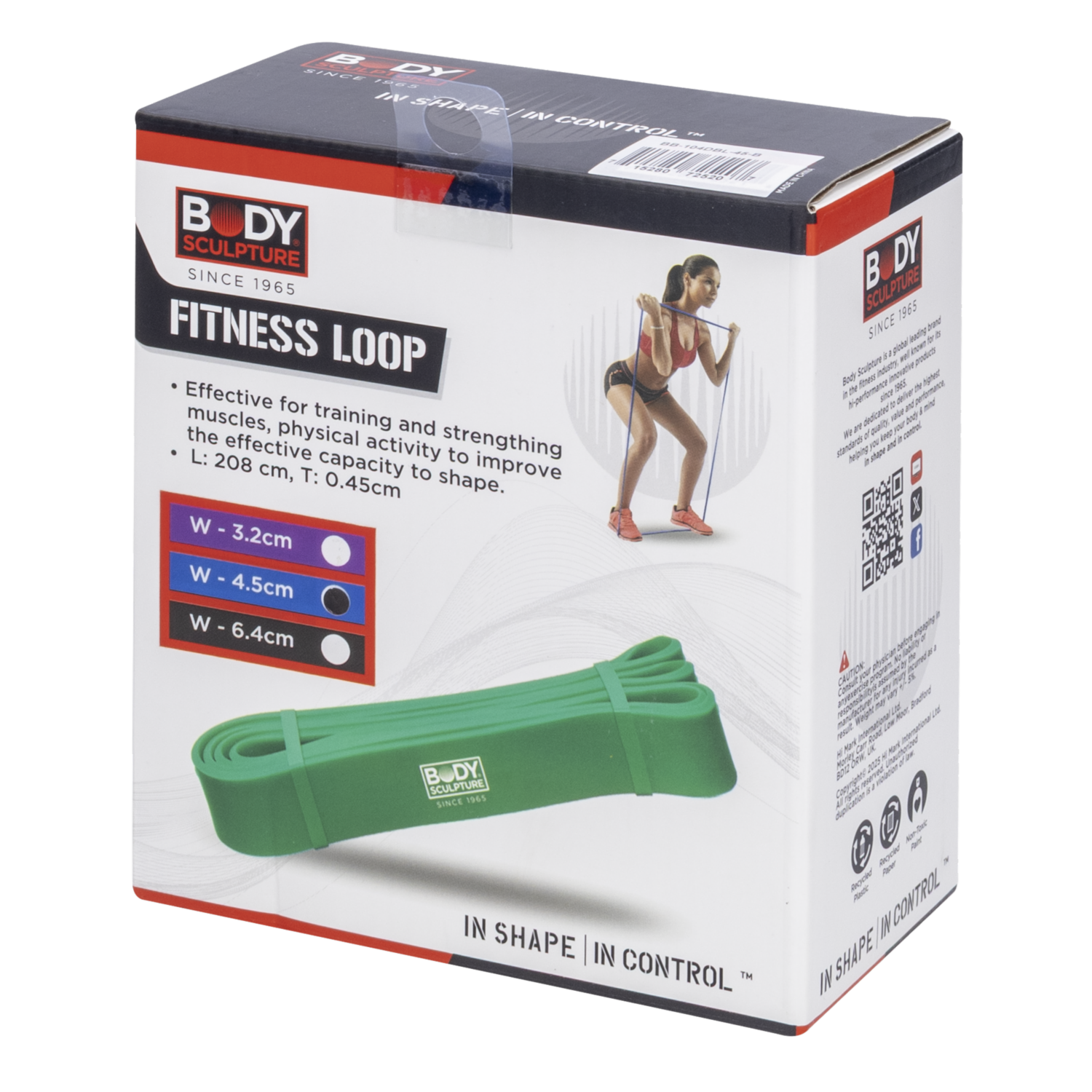 Banda De Resistencia Azul BODY SCULPTURE 35 Kg