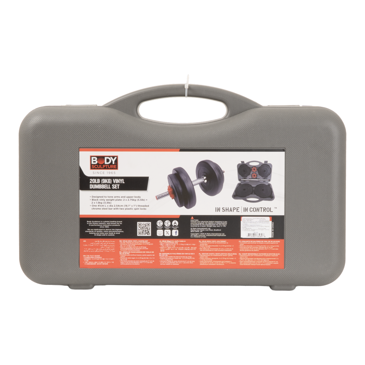 Mancuernas Set BODY SCULPTURE 9 Kg