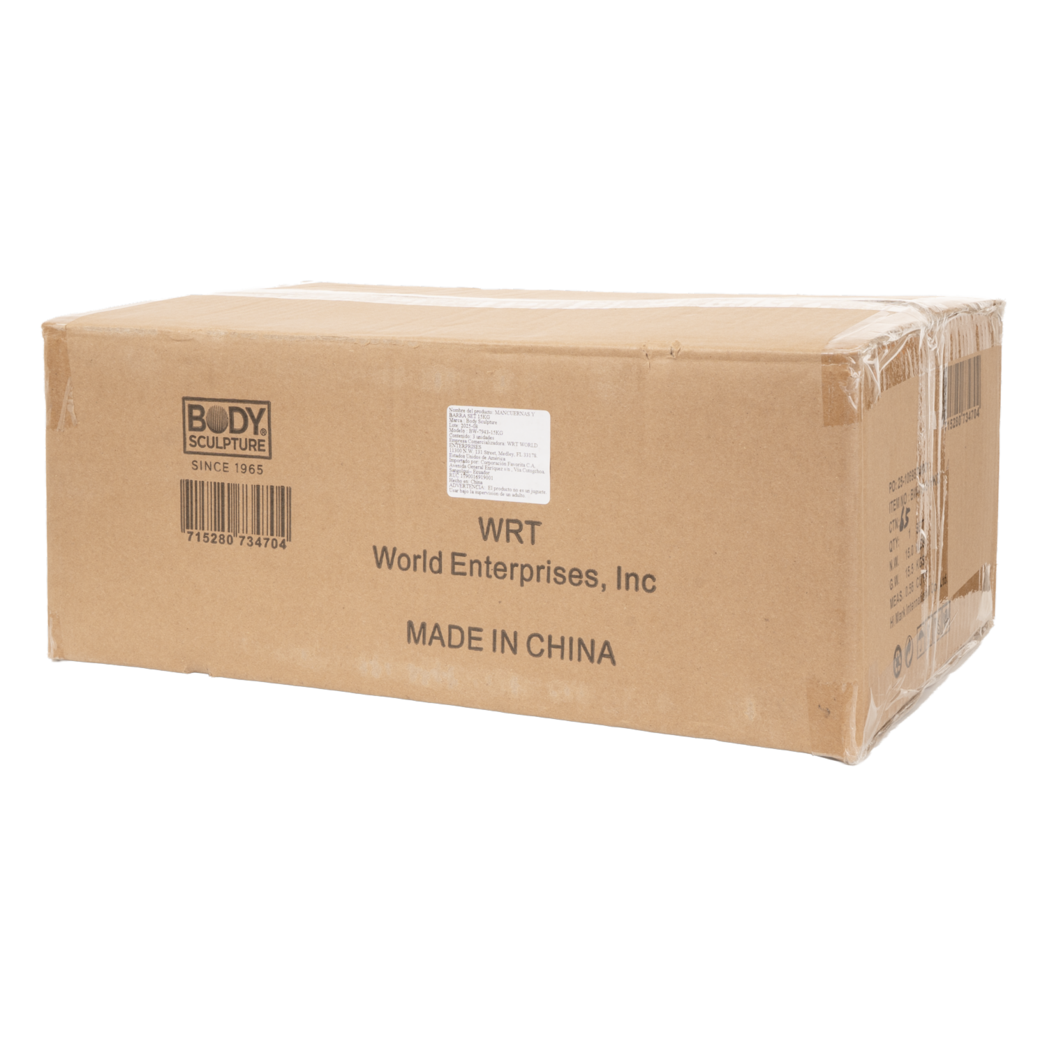 Mancuernas Y Barra Set BODY SCULPTURE 15 Kg