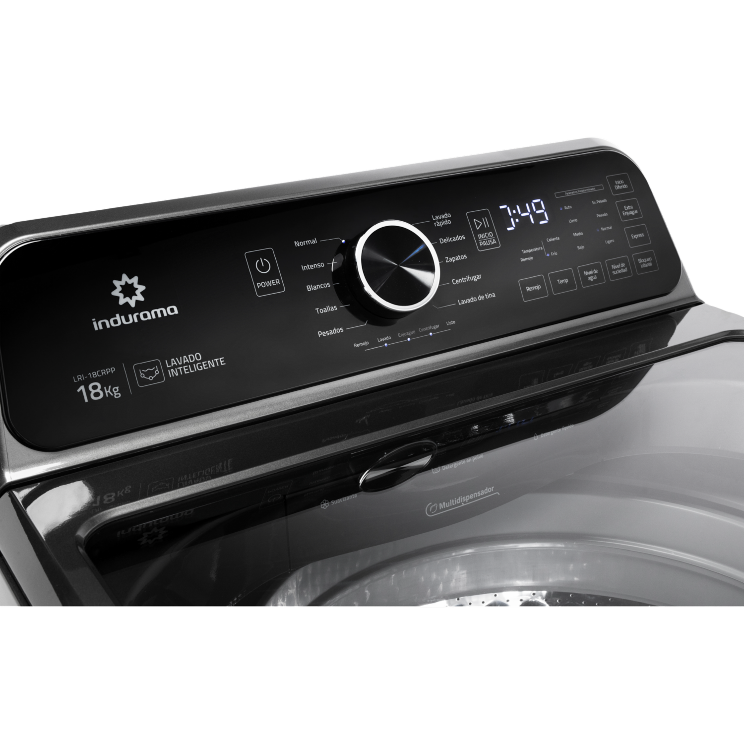Lavadora De Ropa Automática INDURAMA 18 Kilos