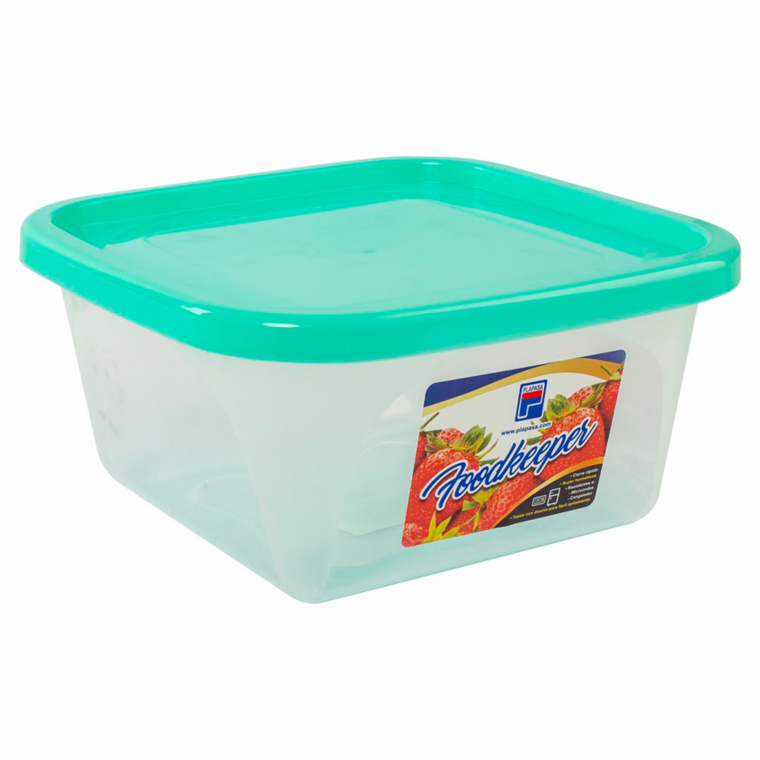 Foodkeeper Con Tapa Verde Menta Velvet PLAPASA N3