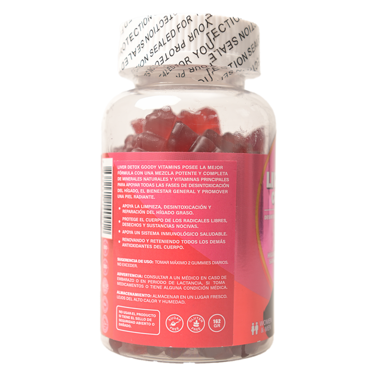 Gomitas Liver Détox Complejo B GOODY VITAMINS 162 G