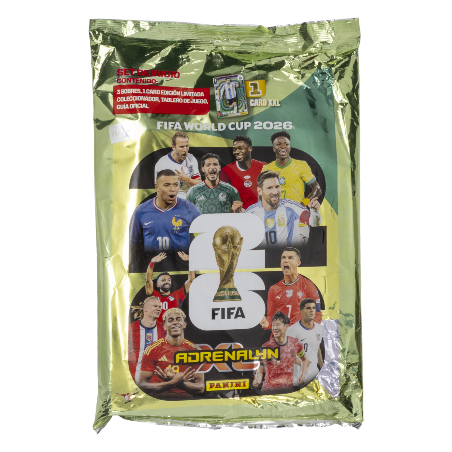 Starter Pack Colección Fifa World Cup 2026 PANINI 6 Piezas