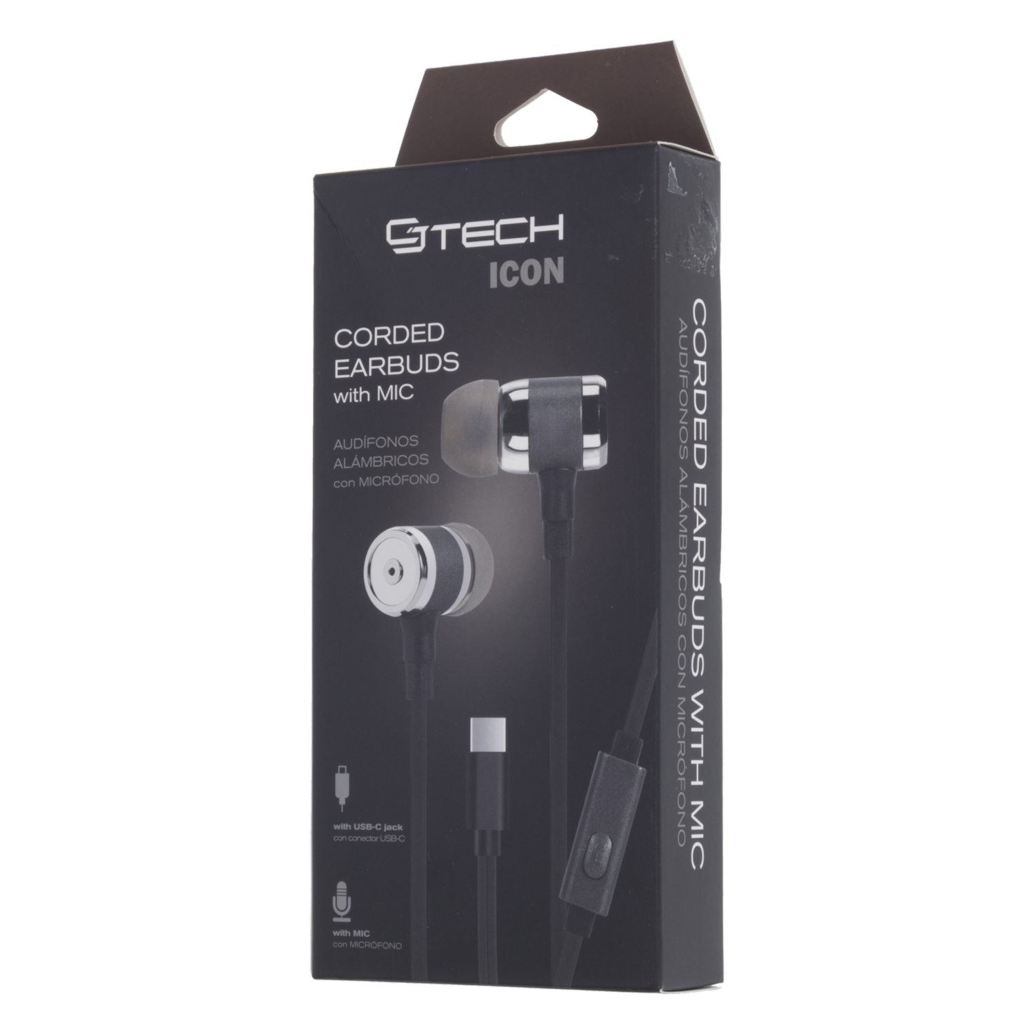 Audífonos Con Micrófono Y Conector Tipo C Icon CJ TECH Alámbricos