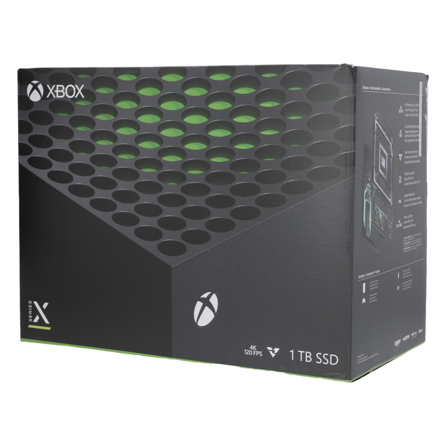 Xbox Consola Serie X + 1 Control Inalámbrico Negro MICROSOFT 1 Tb