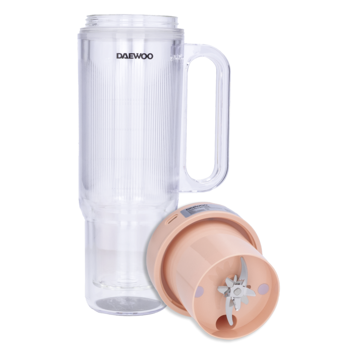 Licuadora Personal Usb Rosada DAEWOO 0,8 Litros 70 W