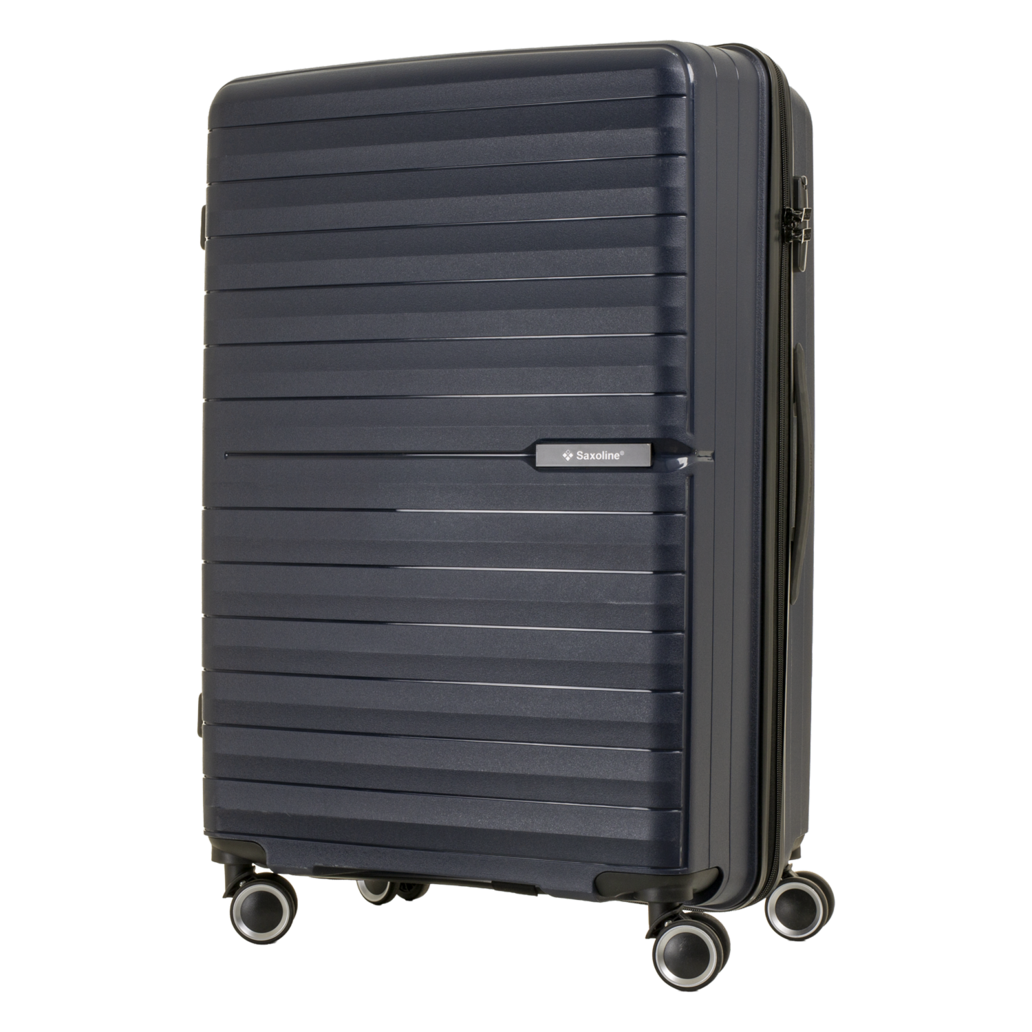 Maleta De Viaje Dura Boaz Azul SAXOLINE 71 CM