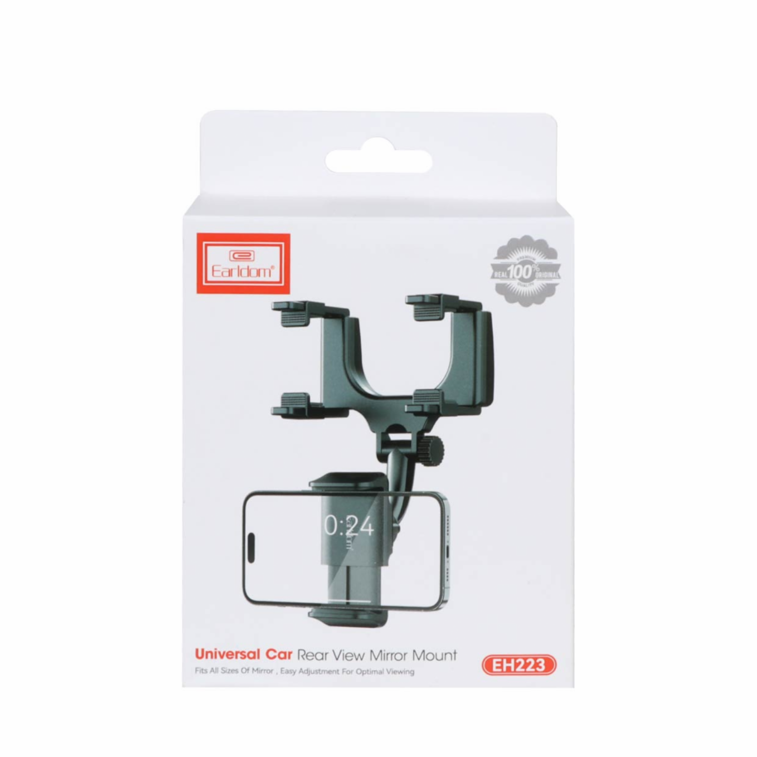 Soporte De Celular Para Auto Modelo Et-Eh223 EARLDOM 360° De Rotación