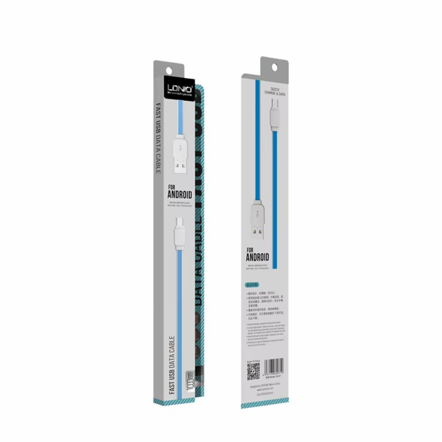 Cable De Carga Y Transferencia De Datos Tipo C Modelo Xs-07C LDNIO Unidad