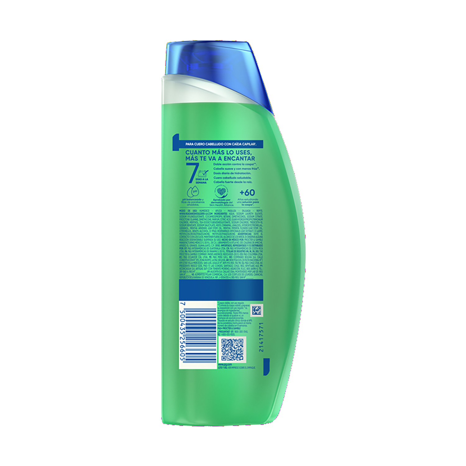 Shampoo Para Cabello Romero Anticaída Renovación Capilar HEAD & SHOULDERS 650 Ml