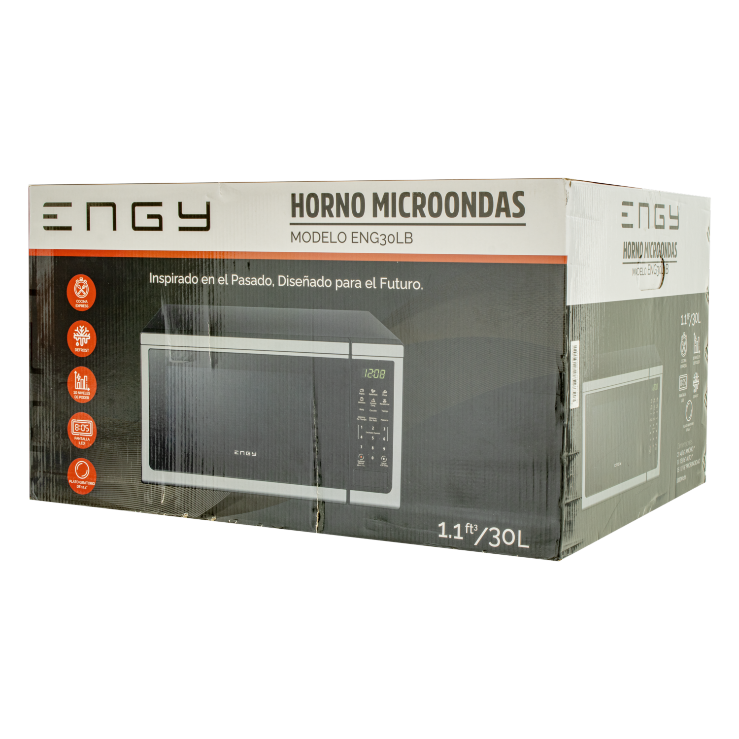 Microondas 1000 Watts ENG30LB ENGY 30 Litros