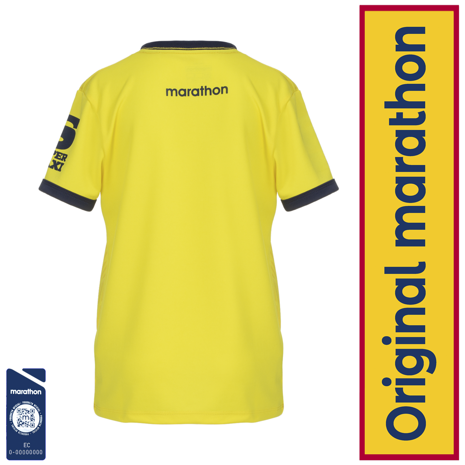 Camiseta Ecuador Amarilla Kids Original Marathon FEF