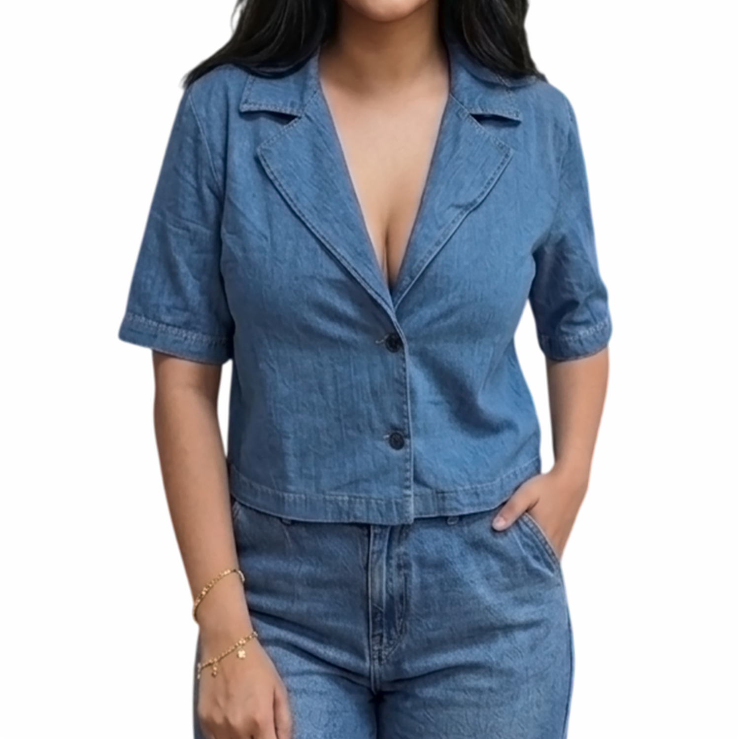 Blusa Manga Corta TREND & STYLE