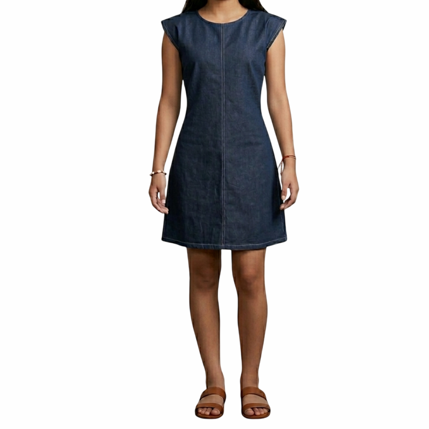 Vestido Corto Con Pinzas TREND & STYLE