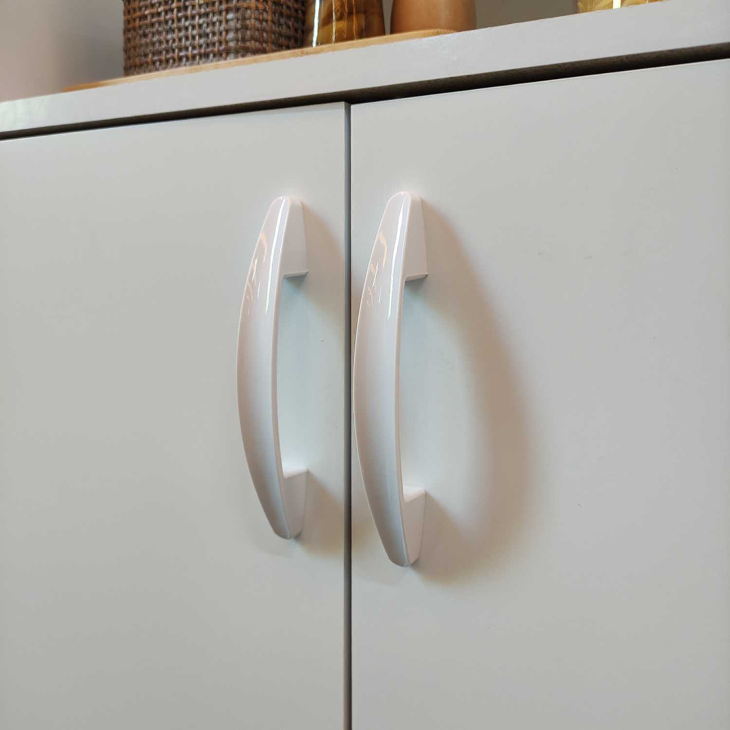 Mueble De Cocina Para Microondas 2 Puertas Bento Blanco CASAMIA MDP