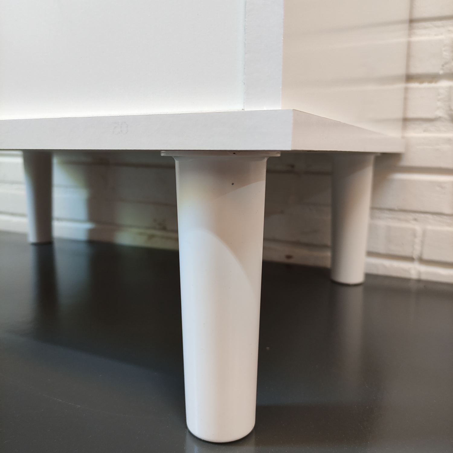 Mueble De Cocina Para Microondas 2 Puertas Bento Blanco CASAMIA MDP