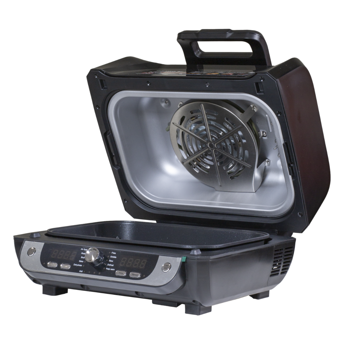 Air Fryer Y Parrilla Digital 12 En 1 Negro HOLSTEIN 6 Litros