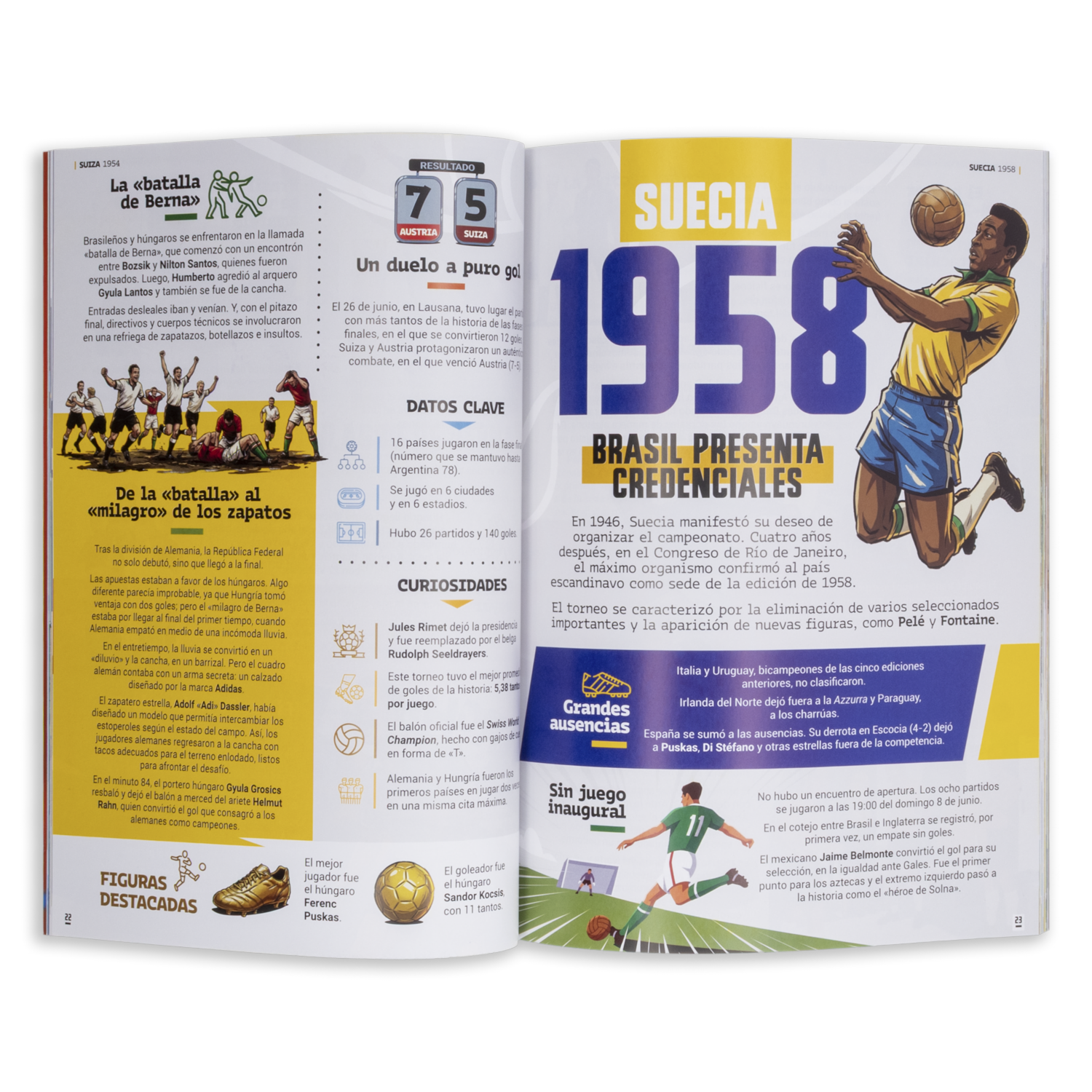 Libro La Gran Historia Ilustrada Del Fútbol FEF 96 Páginas