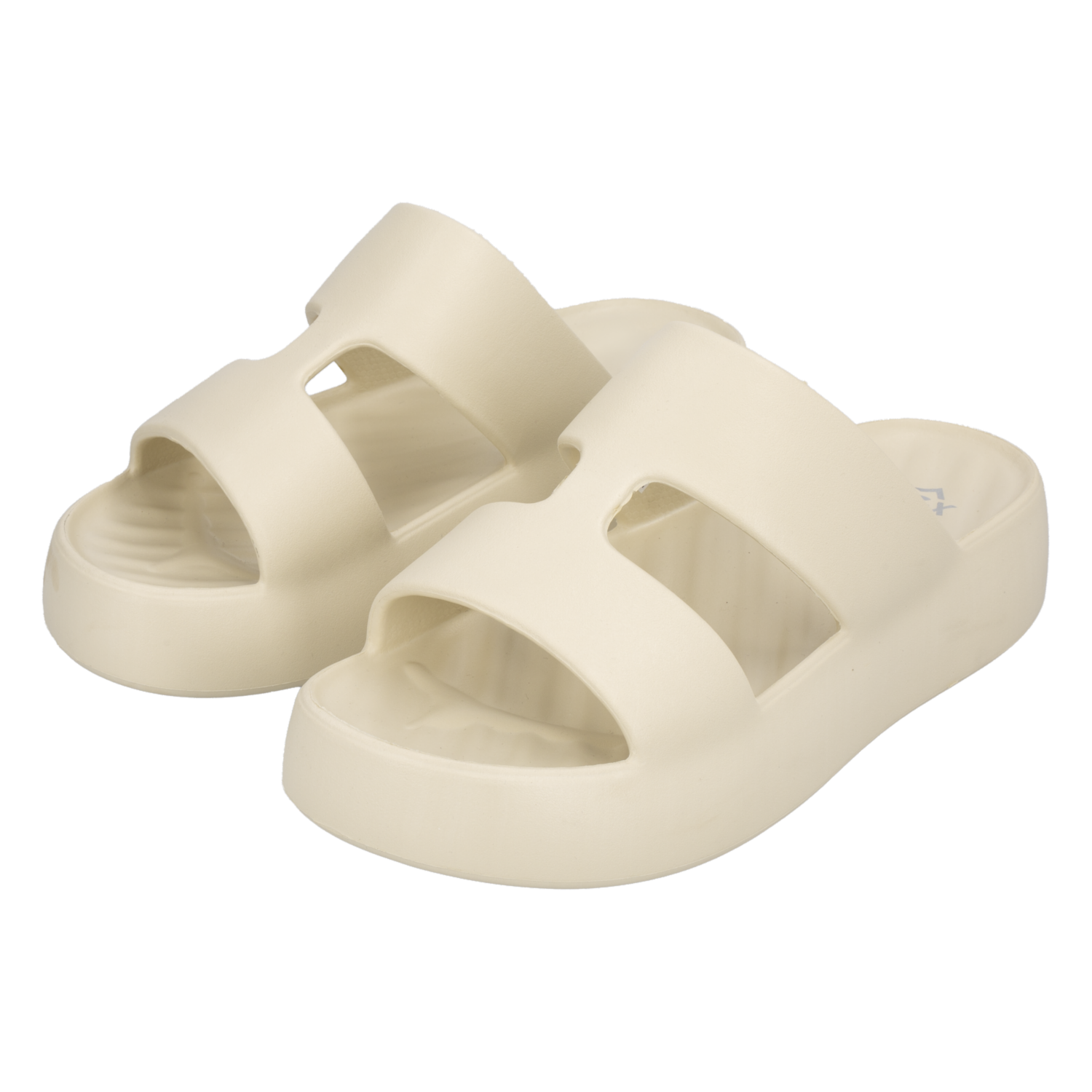 Sandalias De Playa Para Dama Color Beige MGX BASIC