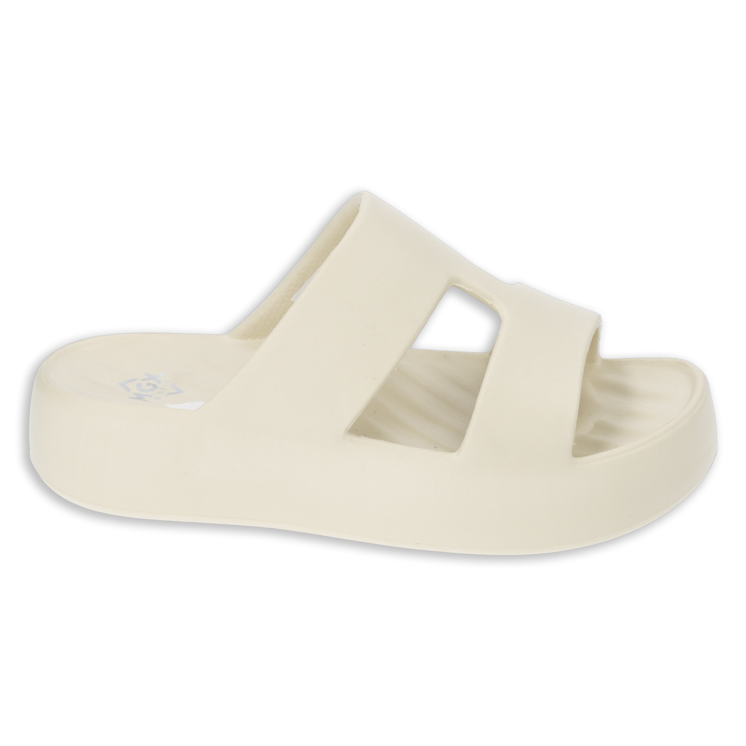 Sandalias De Playa Para Dama Color Beige MGX BASIC