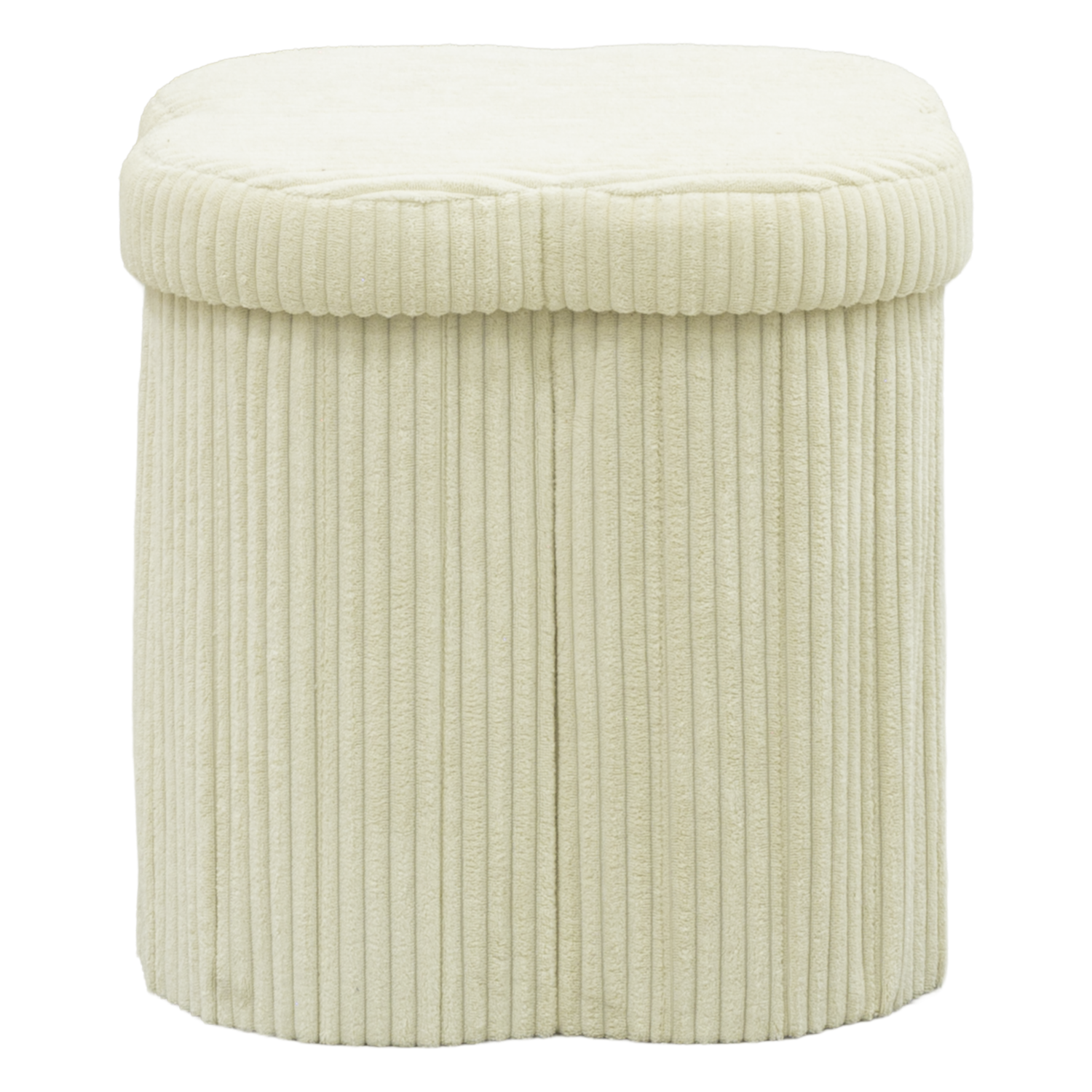 Puff Plegable Lois Crema FREE HOME