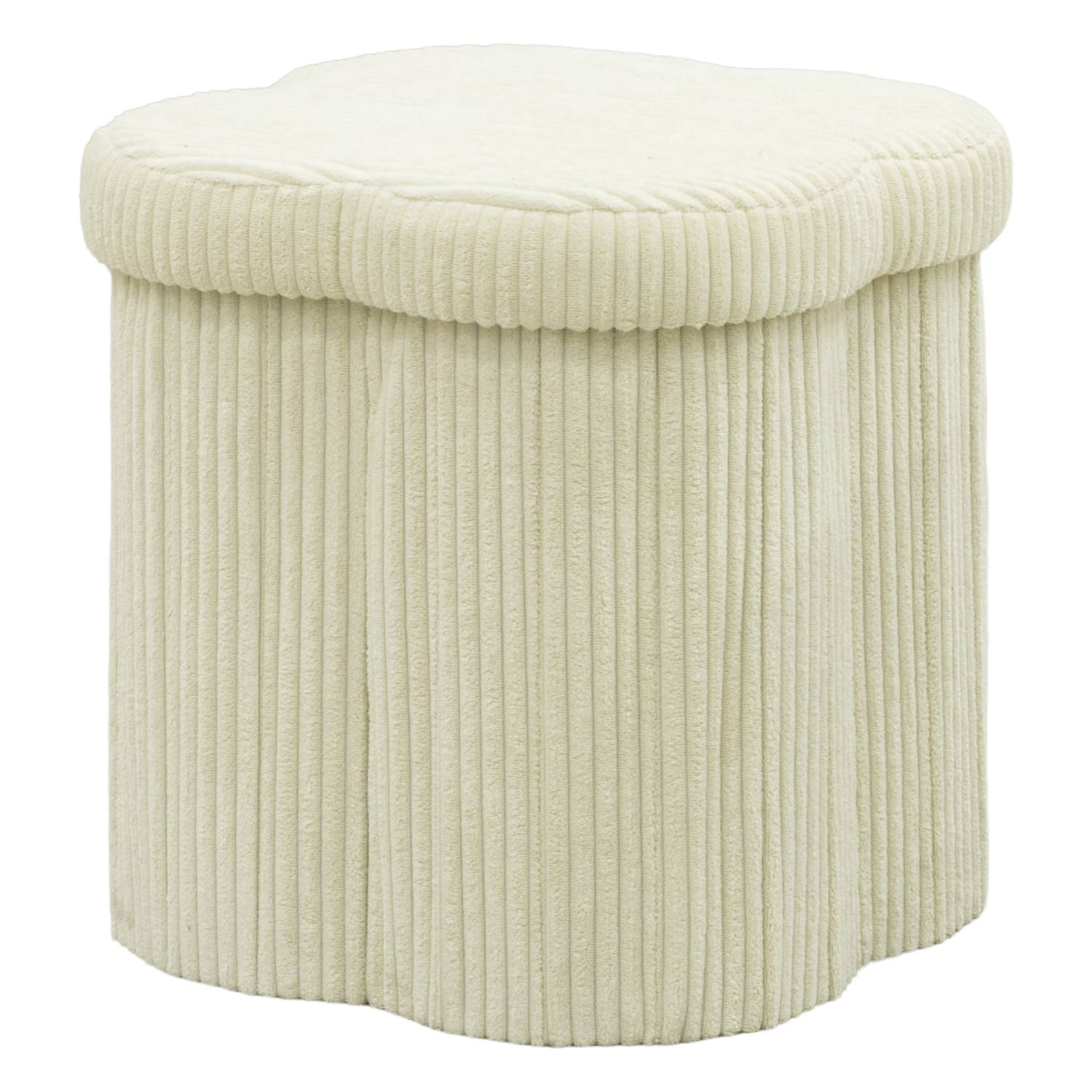 Puff Plegable Lois Crema FREE HOME