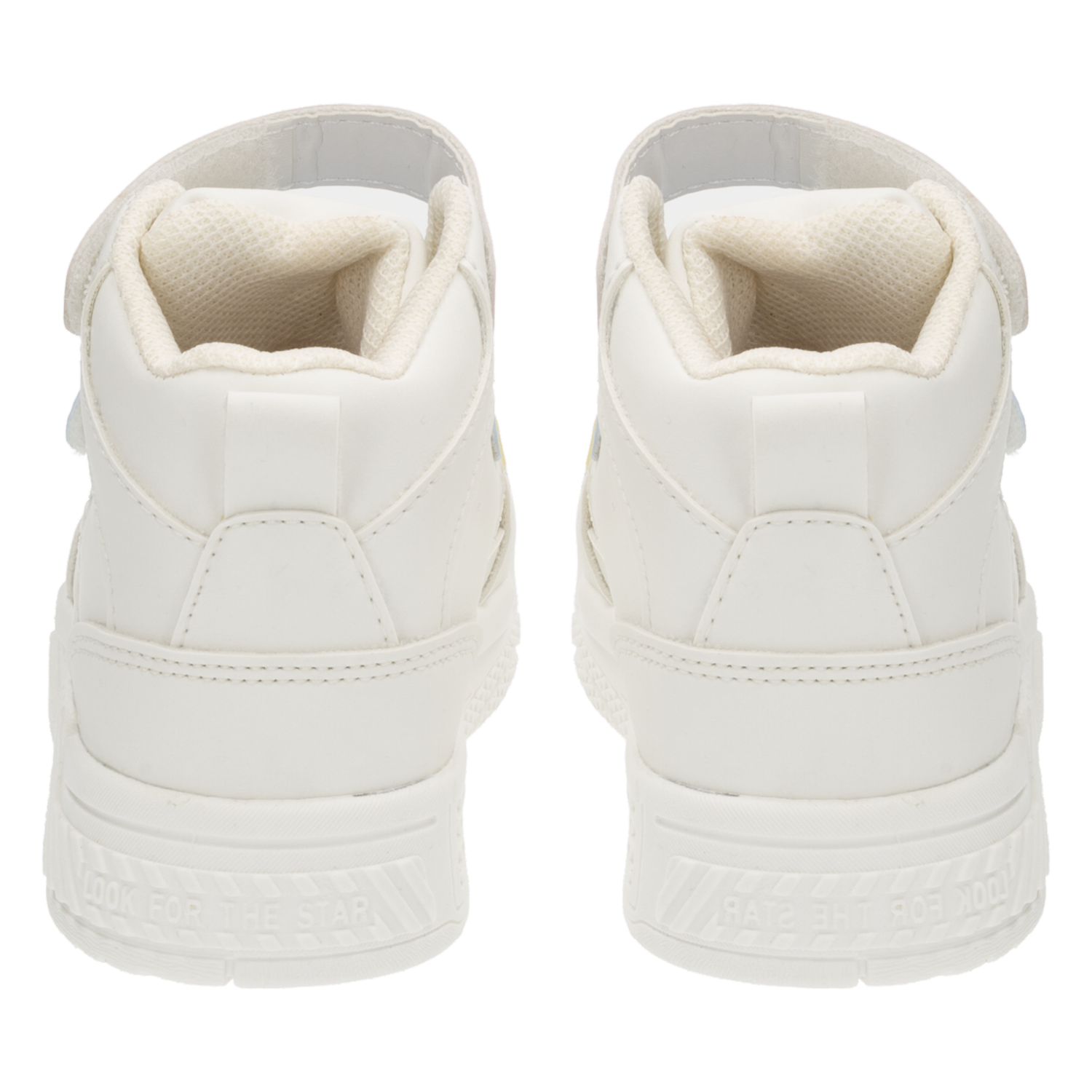 Zapatos Botín Spor Con Velcro Blanco Combinado SUEÑOS Y MODA