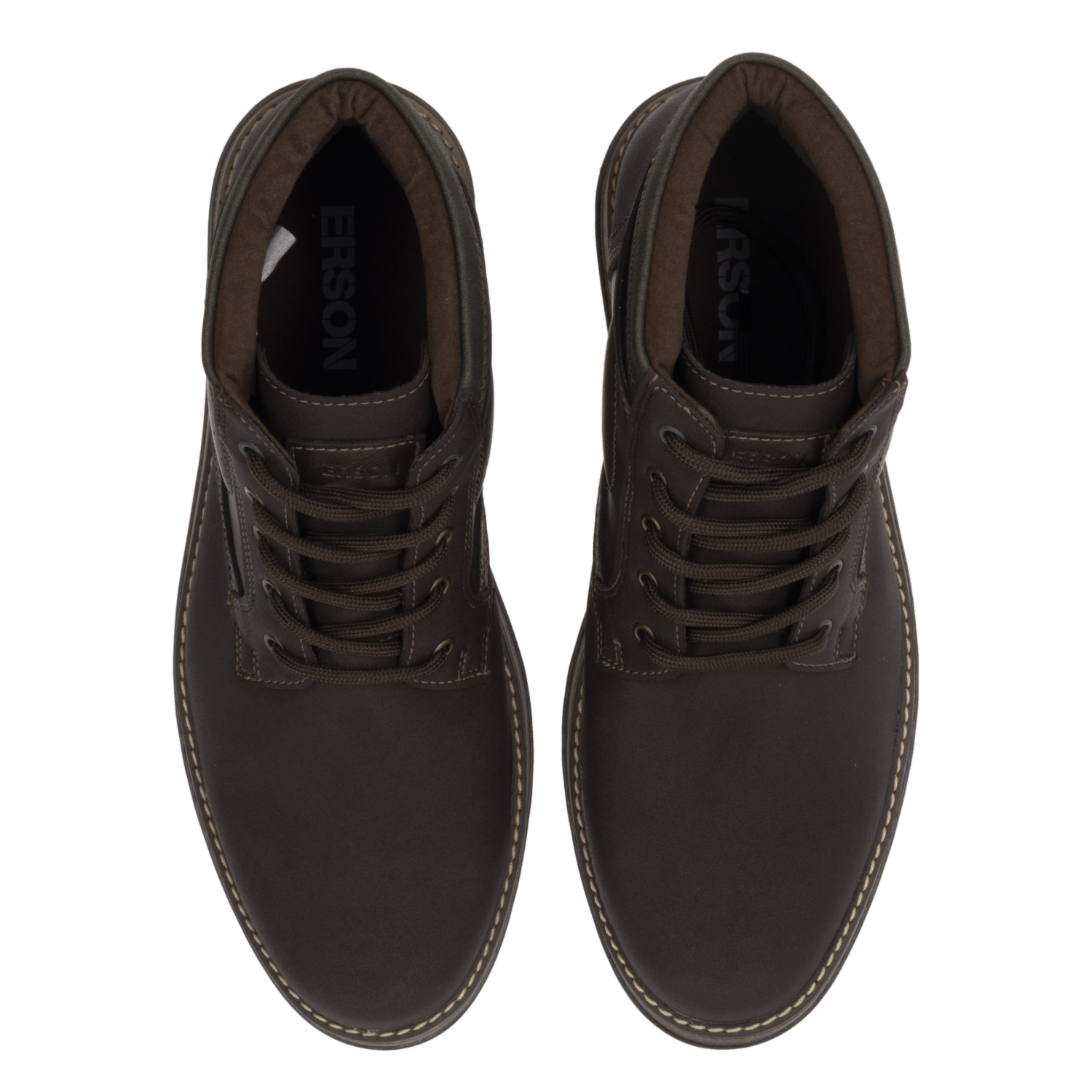 Botines Casual Cordón Color Café ERSON