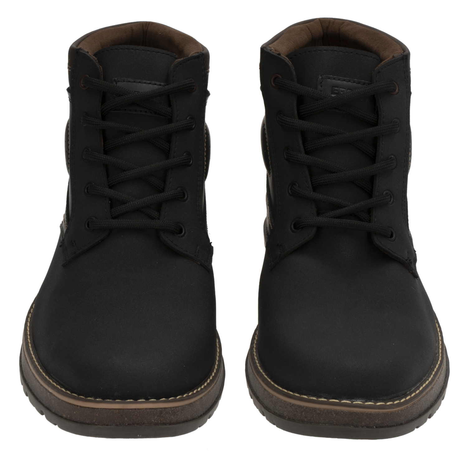Botines Casual Cordón Color Negro ERSON