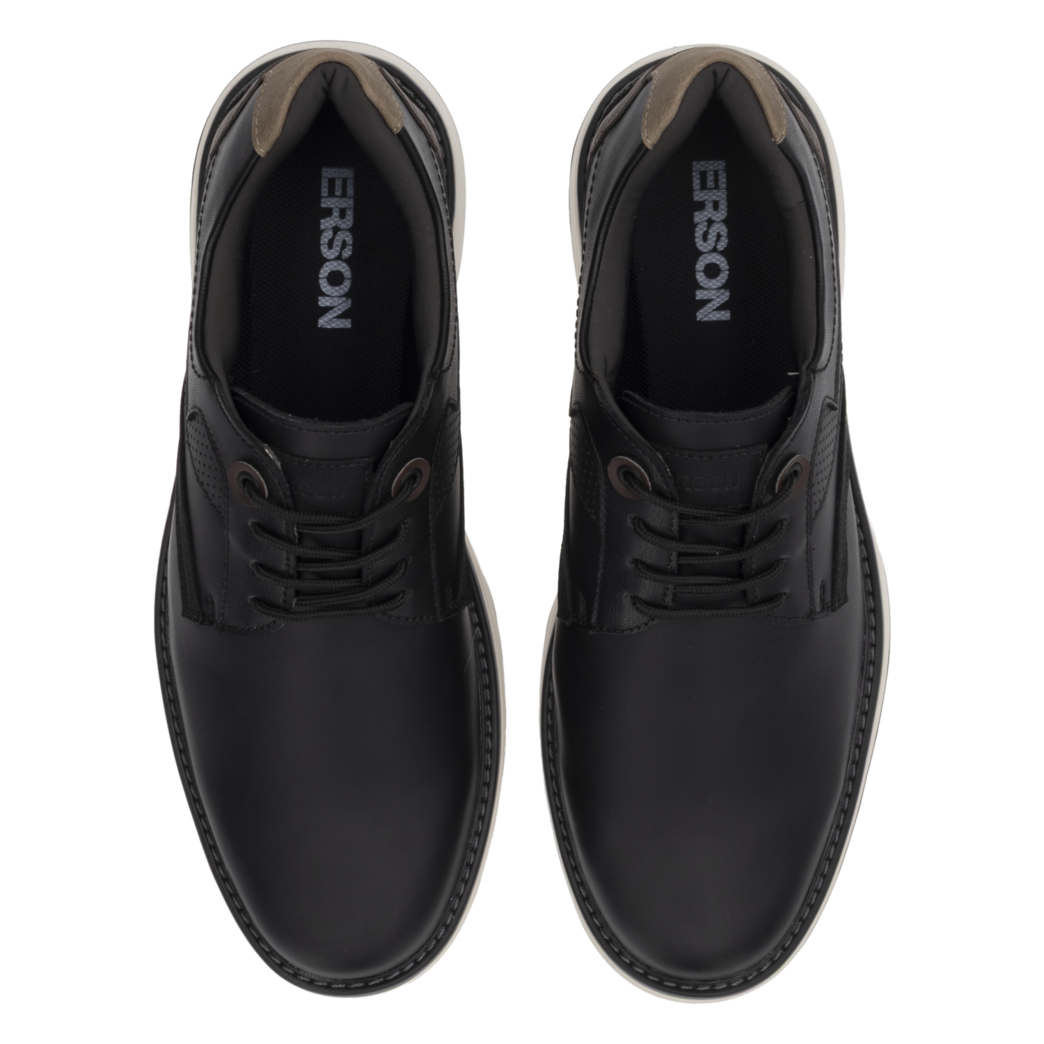 Zapatos Casual De Cordón Color Negro ERSON