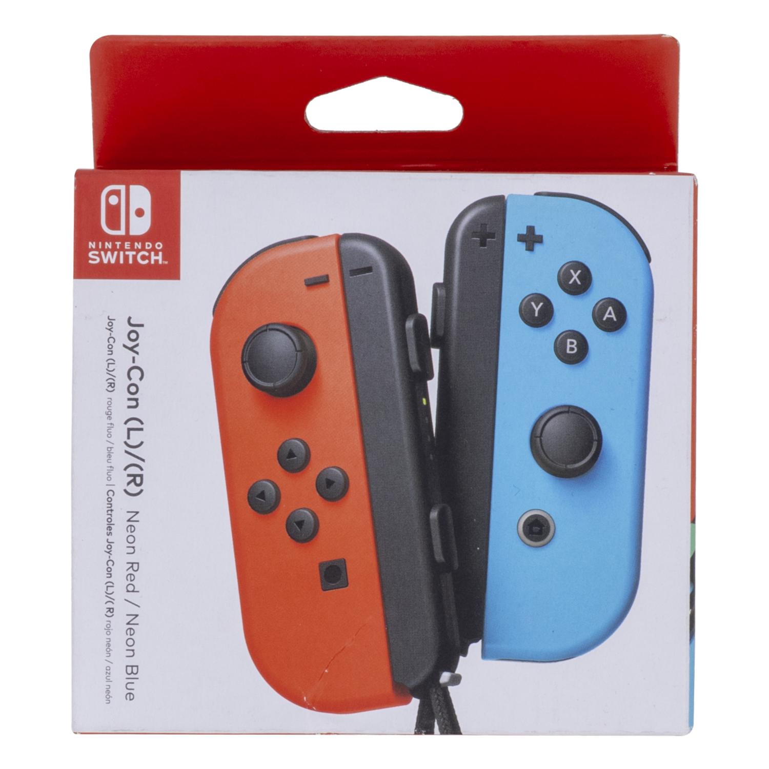 Control Para Nintendo Switch Joy-Con Rojo y Azul Neón NINTENDO Unidad