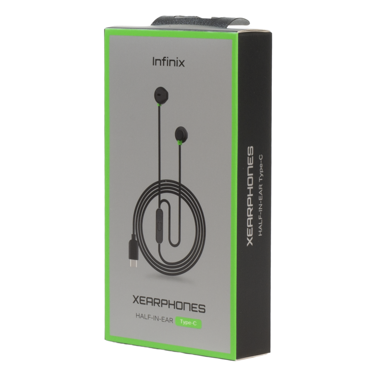 Audífonos Manos Libres Modelo Xh03C Tipo C Negro INFINIX Alámbricos