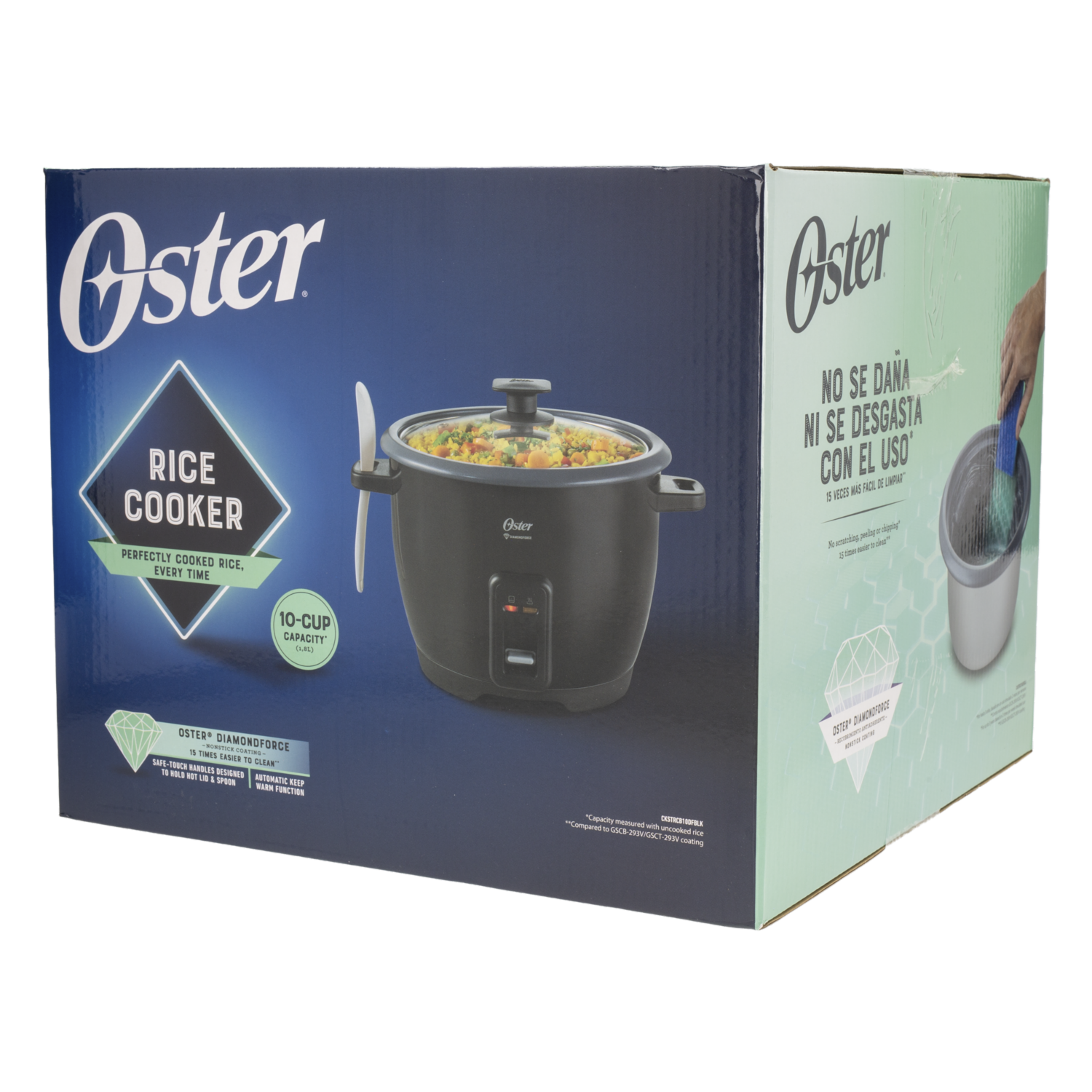 Olla Arrocera Multiusos Modelo Diamond Force OSTER 1,8 L