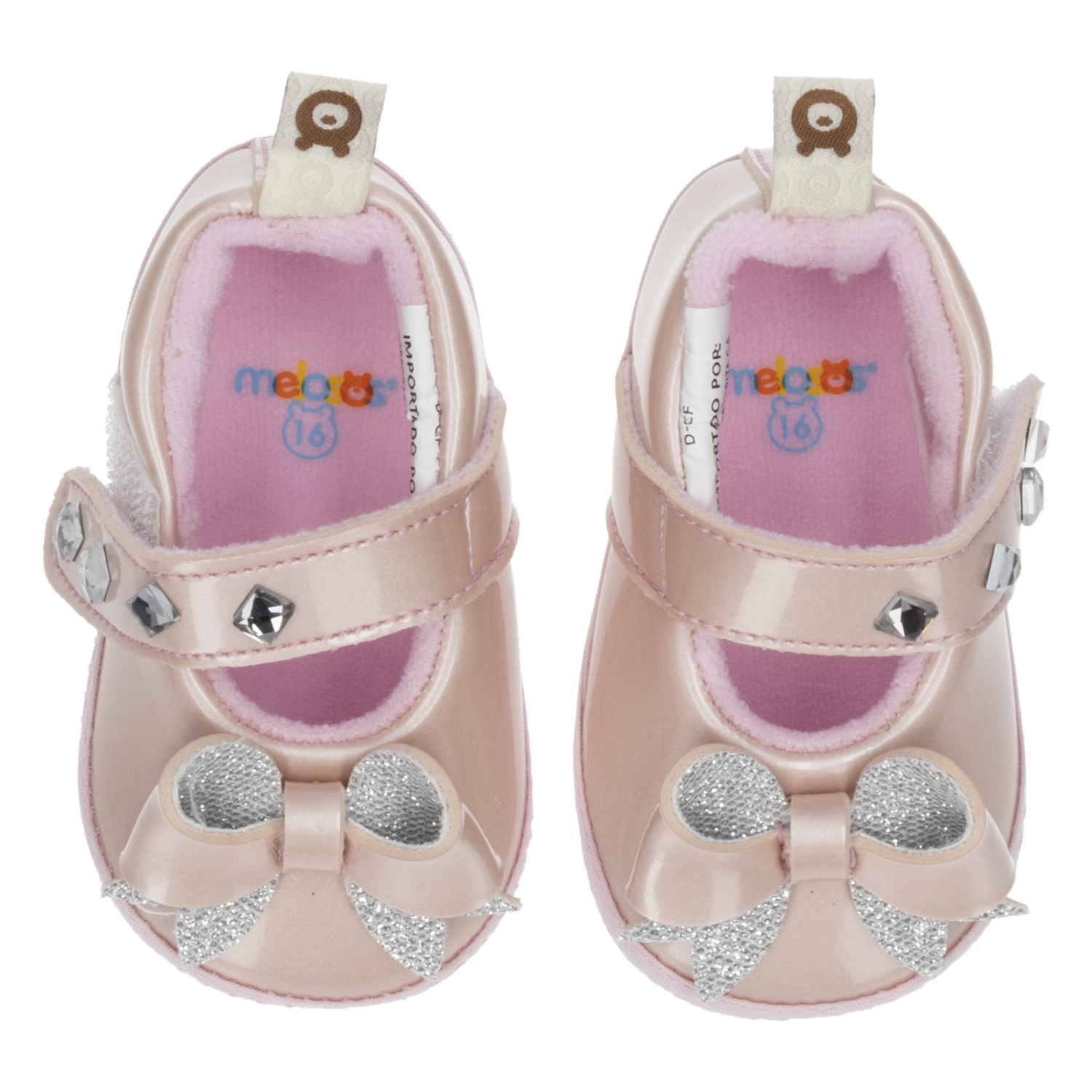 Zapatos Casual Con Lazo Color Rosado MELOSOS