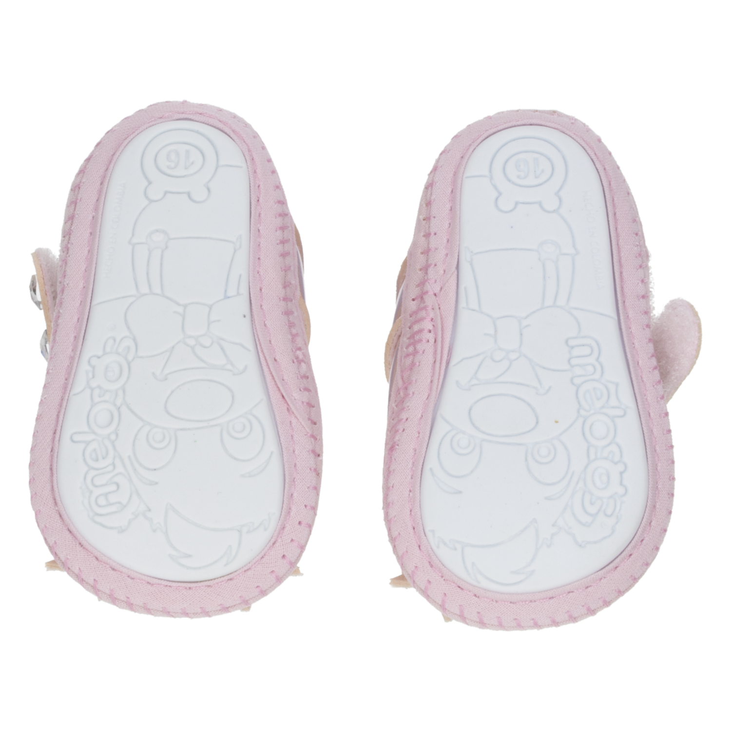 Zapatos Casual Con Lazo Color Rosado MELOSOS